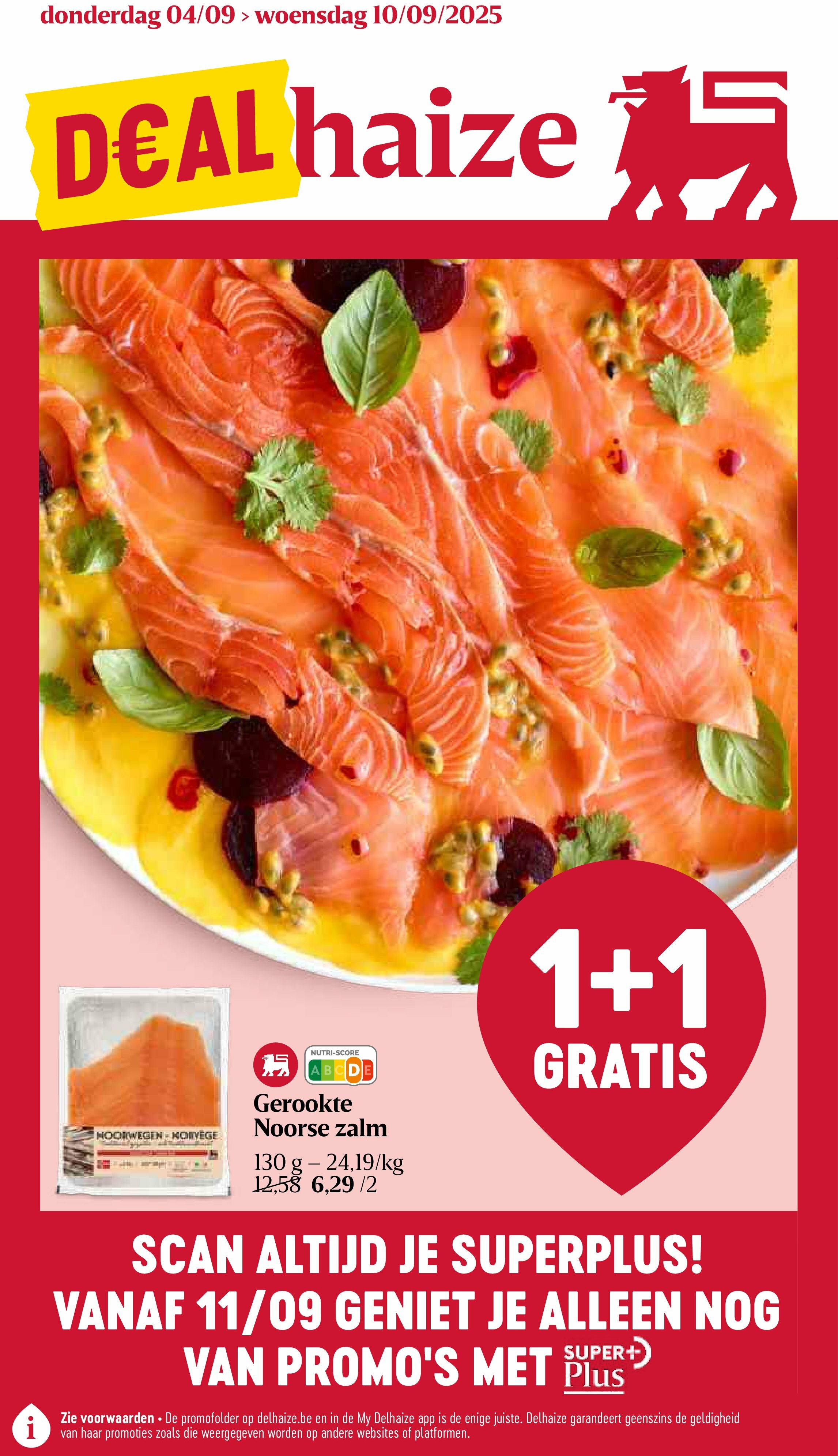 delhaize - Delhaize folder geldig vanaf 04/09 - 10/09