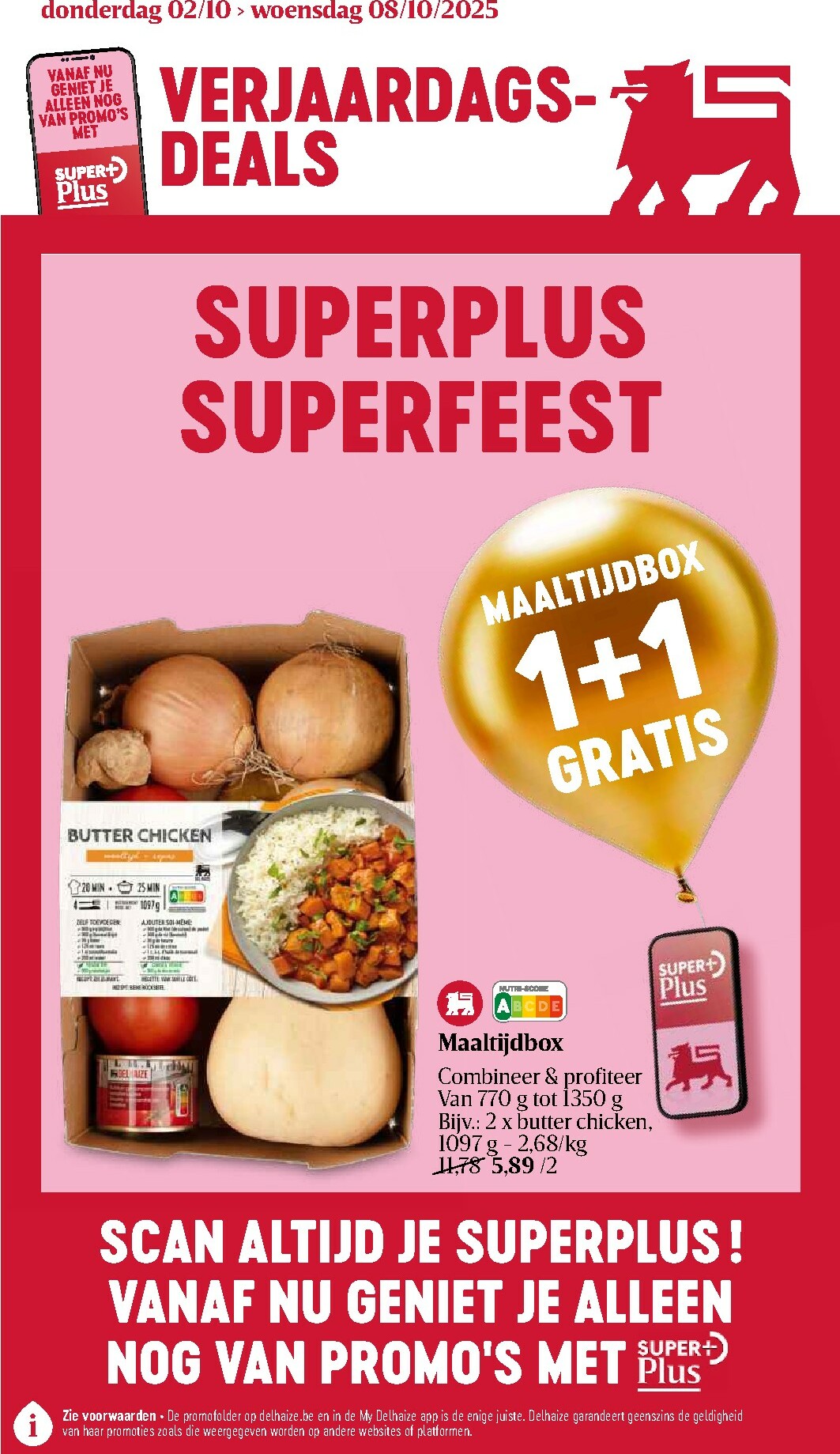 delhaize - Delhaize folder geldig vanaf 02/10 - 08/10