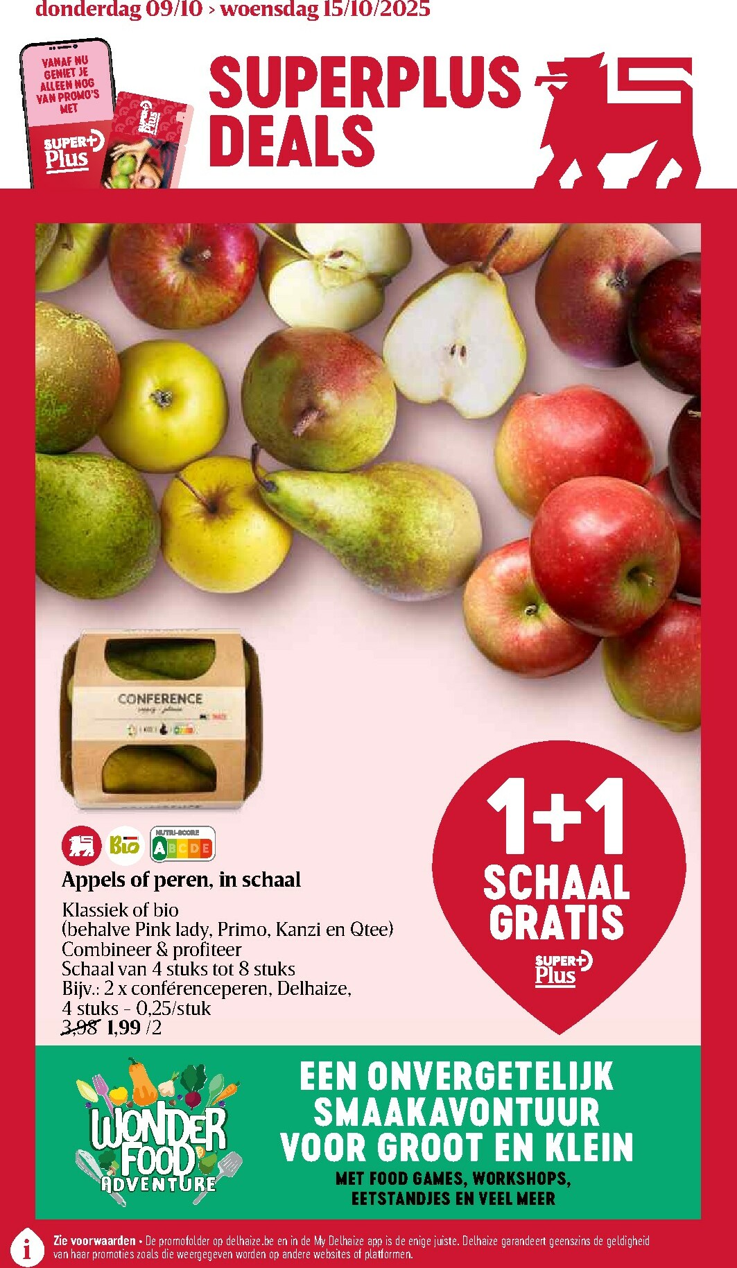 delhaize - Delhaize folder geldig vanaf 09/10 - 15/10