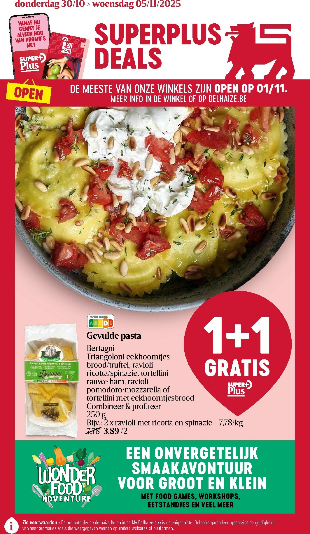 delhaize - De Delhaize folder geldig vanaf 30/10 t/m 05/11