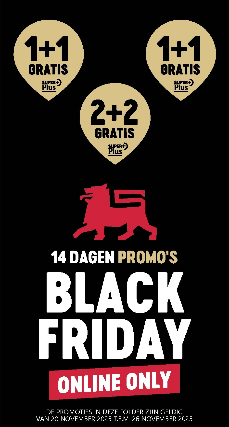 delhaize - De Delhaize - Black Friday folder geldig vanaf 20/11 t/m 26/11