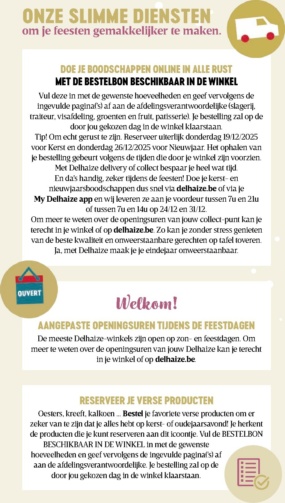 delhaize - De Delhaize - Feestgids Food folder geldig vanaf 13/11 t/m 31/12 - page: 3