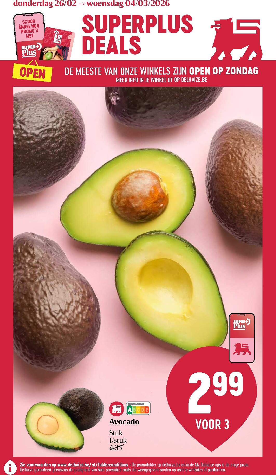 delhaize - De Delhaize folder geldig vanaf 26/02/2026 t/m 04/03/2026 - page: 1