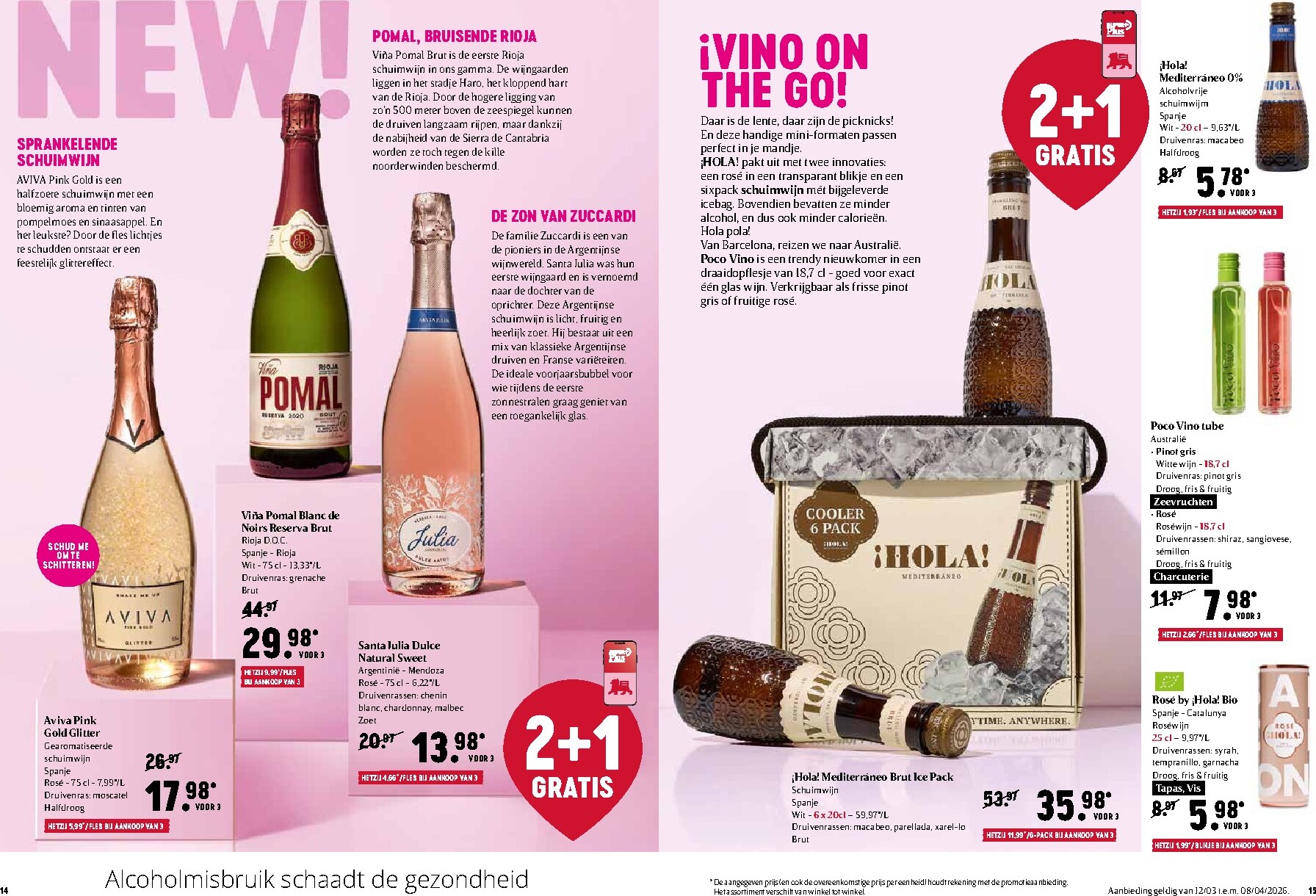 delhaize - De Delhaize - Wijnfestival folder geldig vanaf 12/03/2026 t/m 08/04/2026 - page: 8