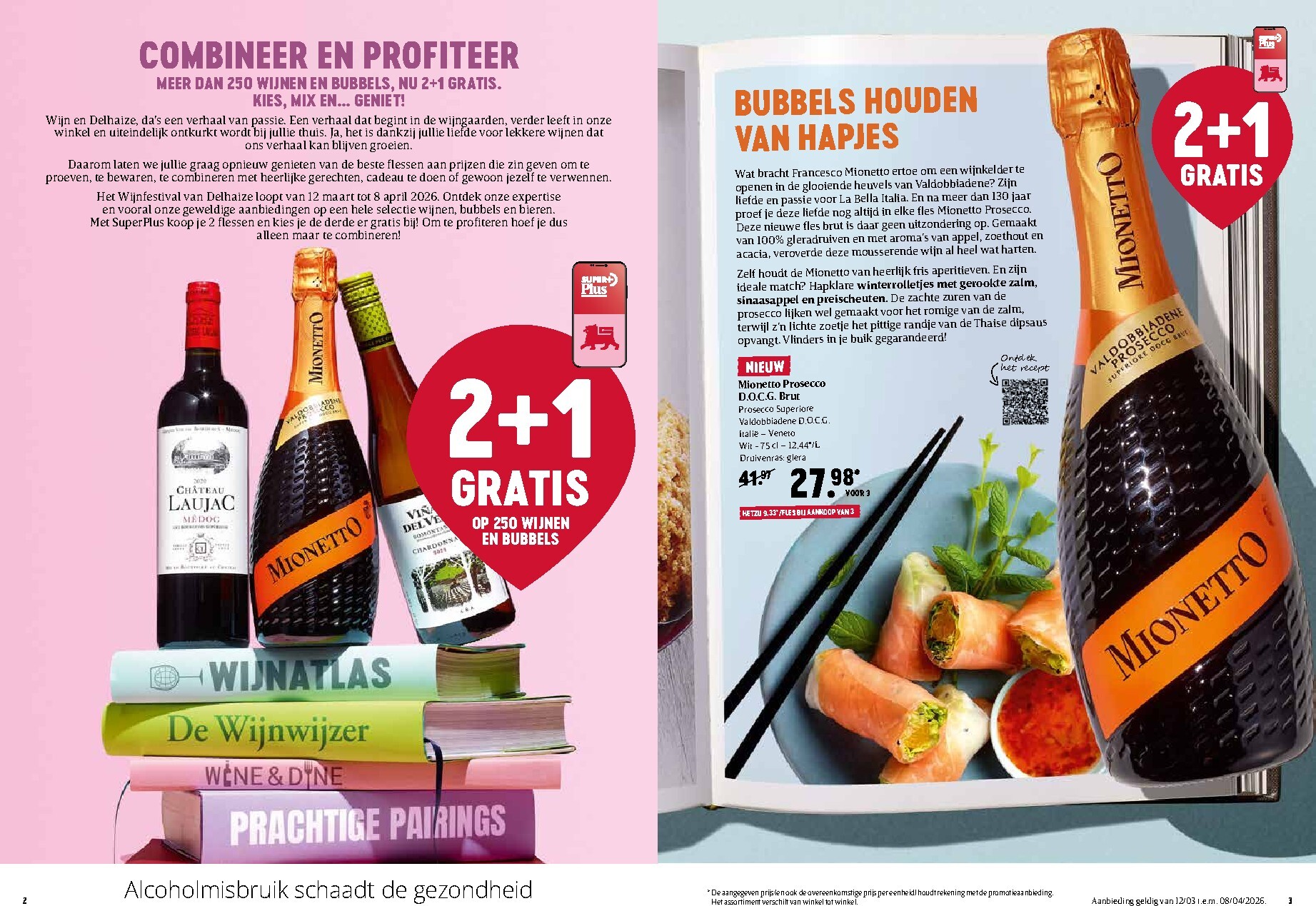 delhaize - De Delhaize - Wijnfestival folder geldig vanaf 12/03/2026 t/m 08/04/2026 - page: 2