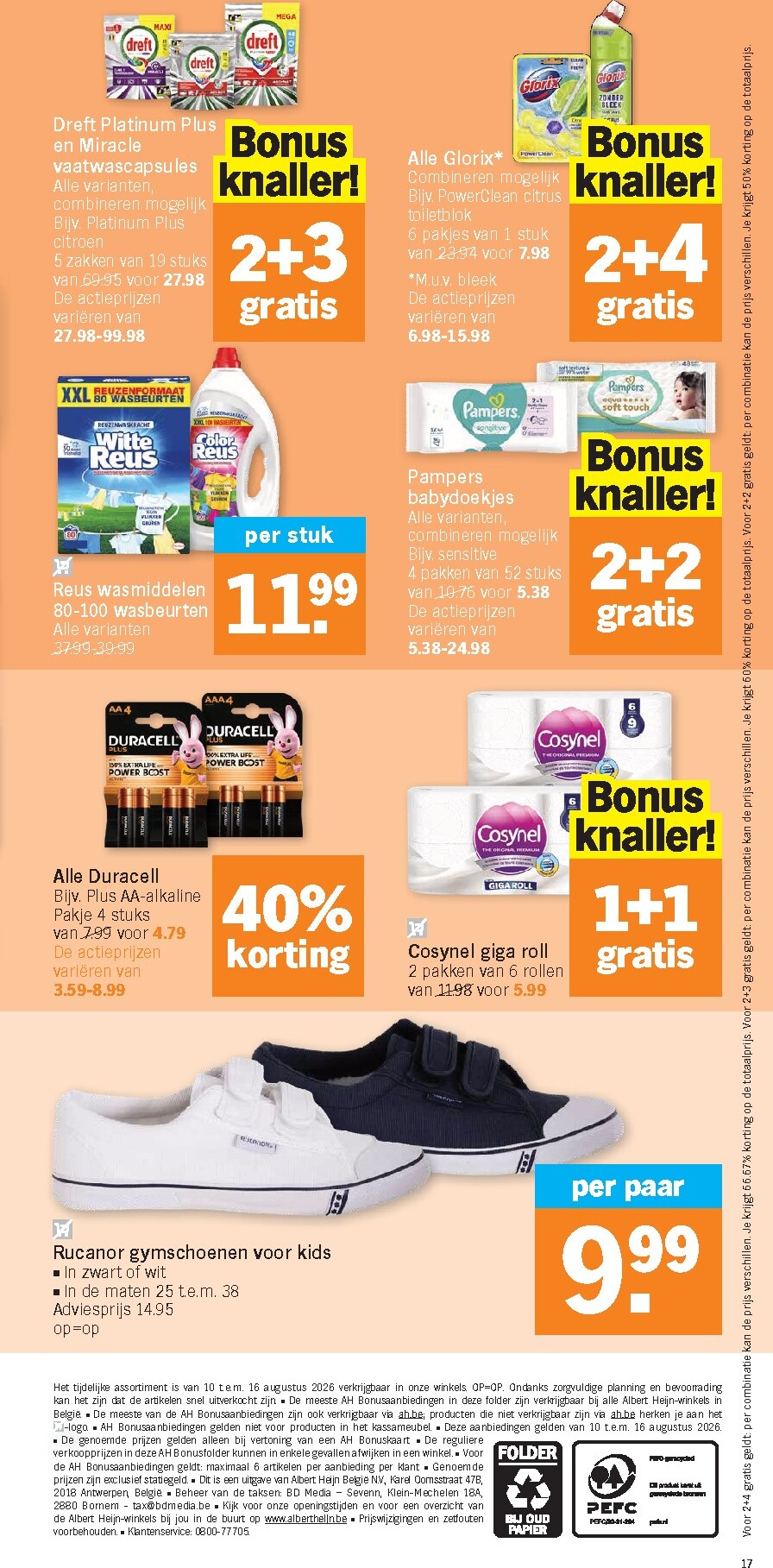 albert-heijn - Albert Heijn folder voor volgende week van maandag 10/08/2026 tot zondag 16/08/2026 - page: 17