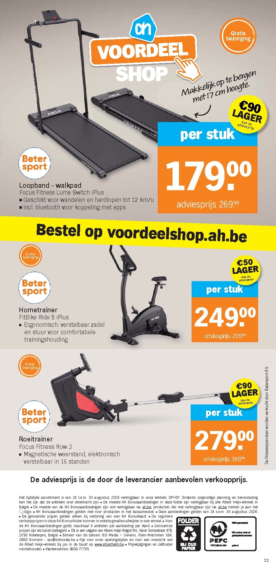 albert-heijn - Albert Heijn folder voor volgende week van maandag 24/08/2026 tot zondag 30/08/2026 - page: 33