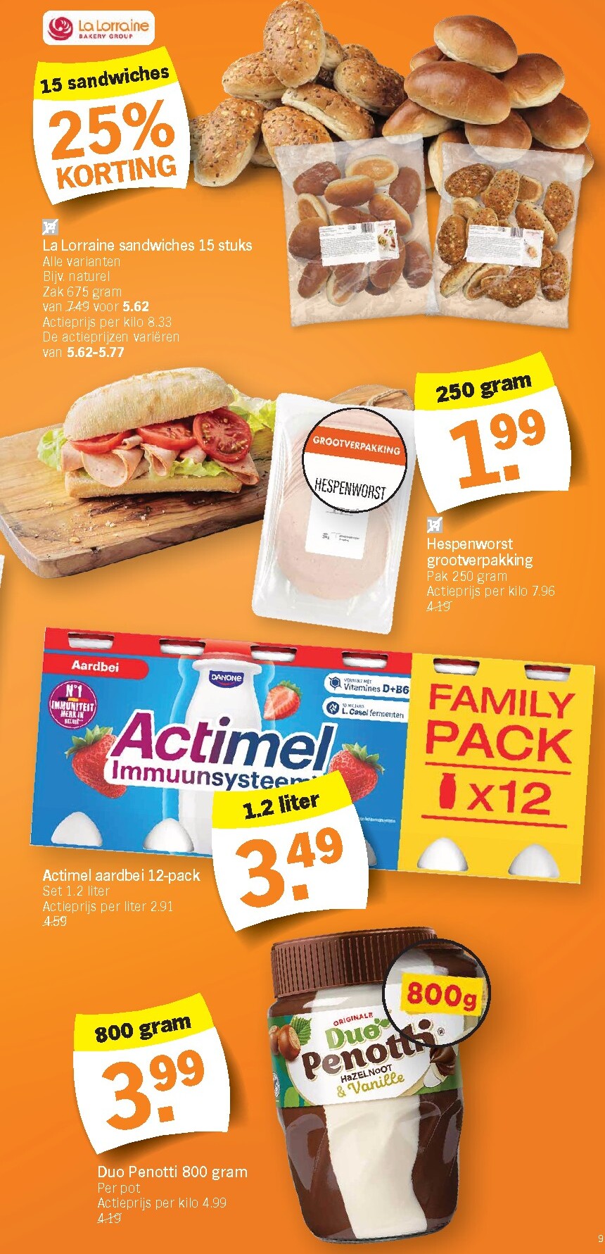 albert-heijn - Albert Heijn folder voor volgende week van maandag 31/08/2026 tot zondag 06/09/2026 - page: 9