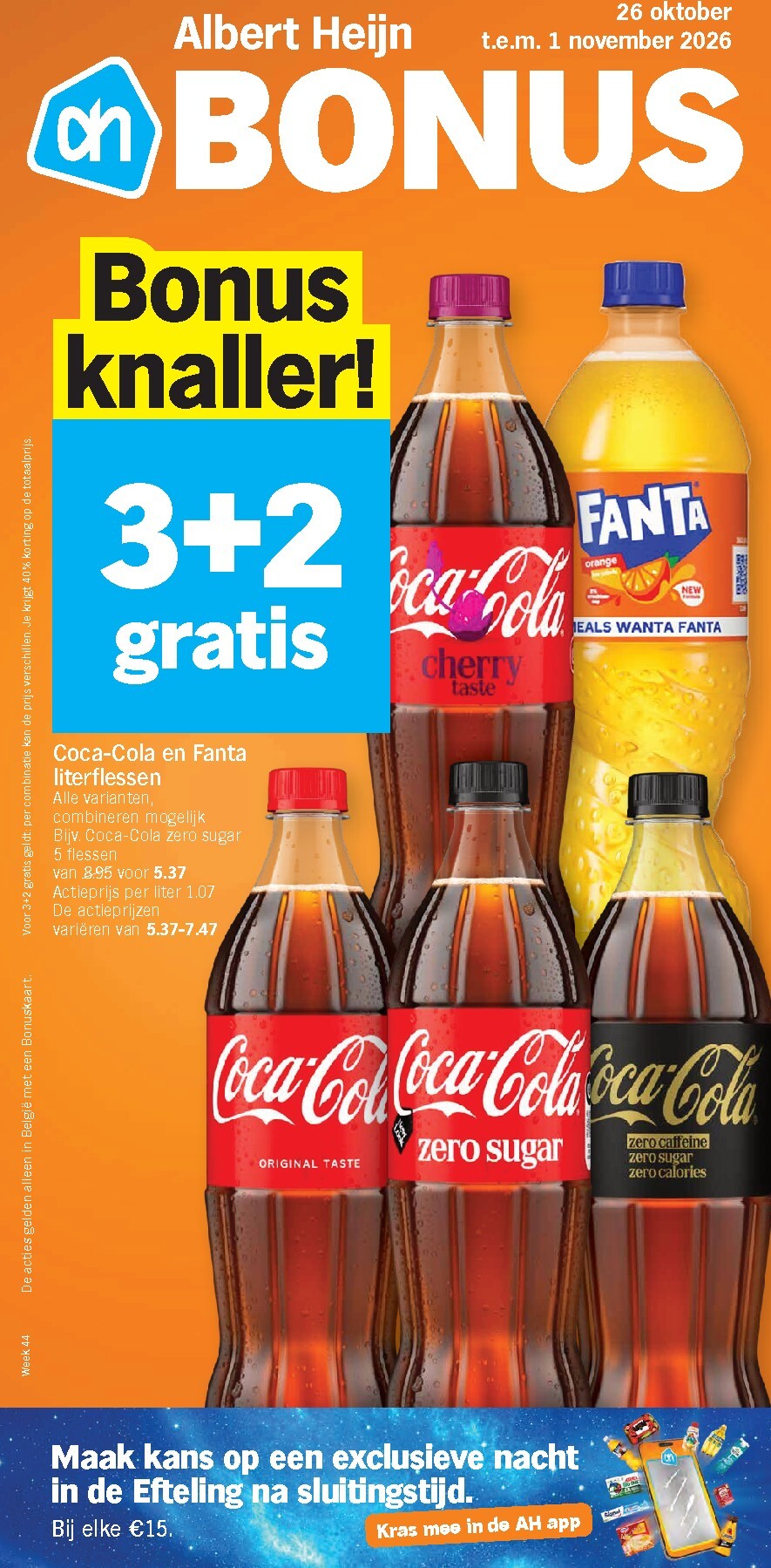 albert-heijn - Albert Heijn folder voor volgende week van maandag 26/10/2026 tot zondag 01/11/2026 - page: 1