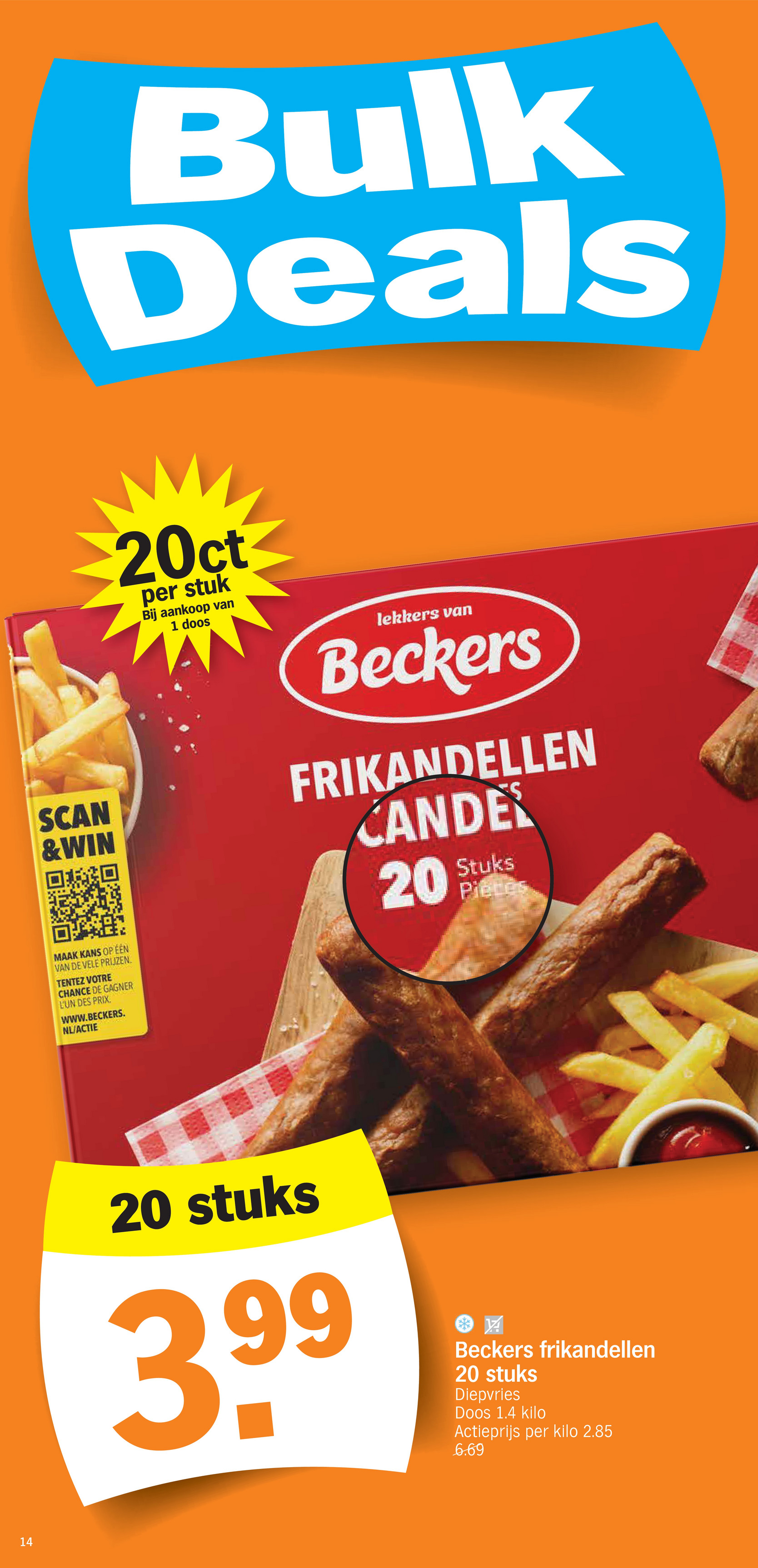 albert-heijn - Albert Heijn - Bulk Deals folder geldig vanaf 01/09 - 07/09 - page: 14