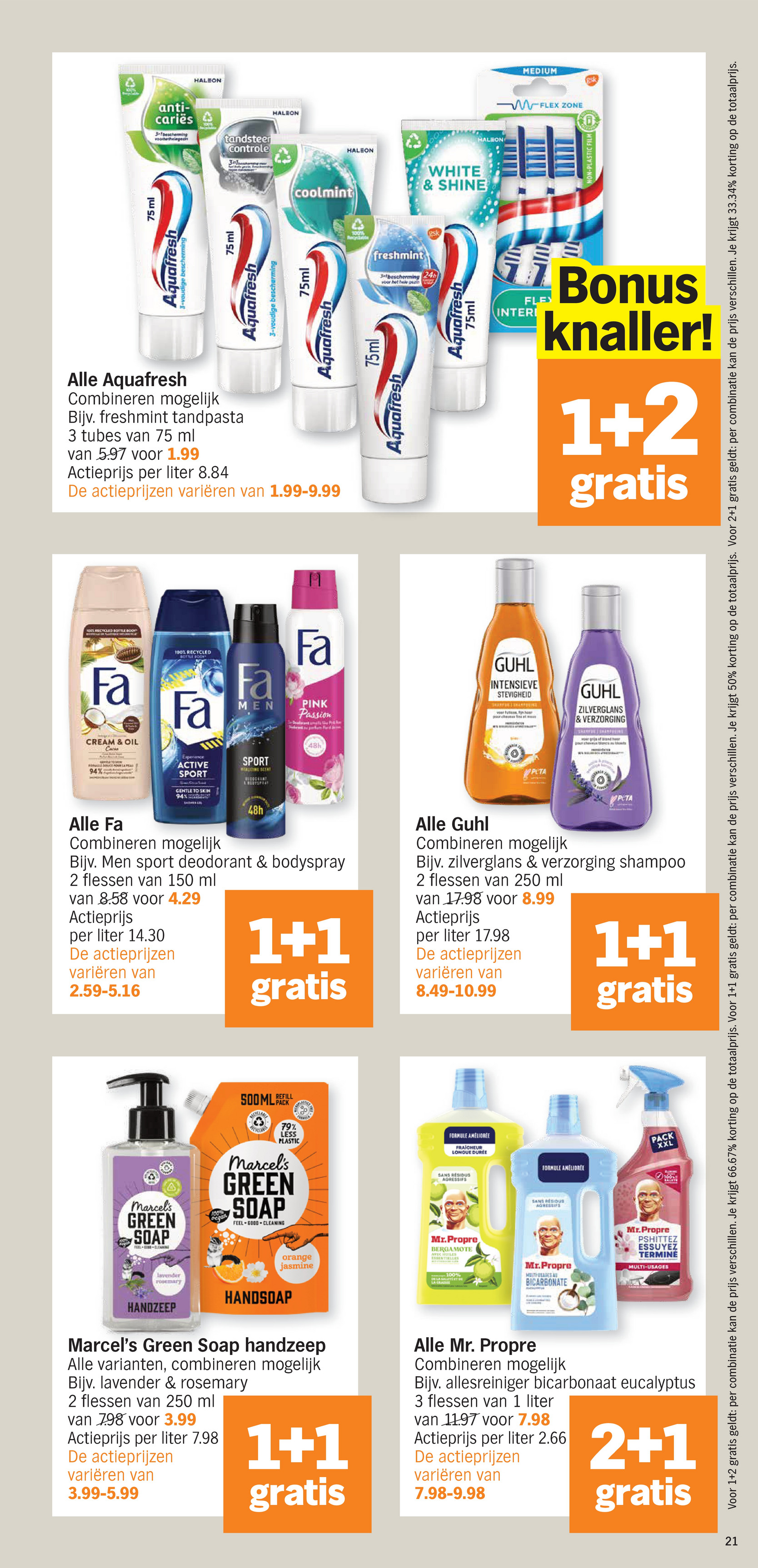 albert-heijn - Albert Heijn - Bonus folder geldig vanaf 08/09 - 14/09 - page: 21