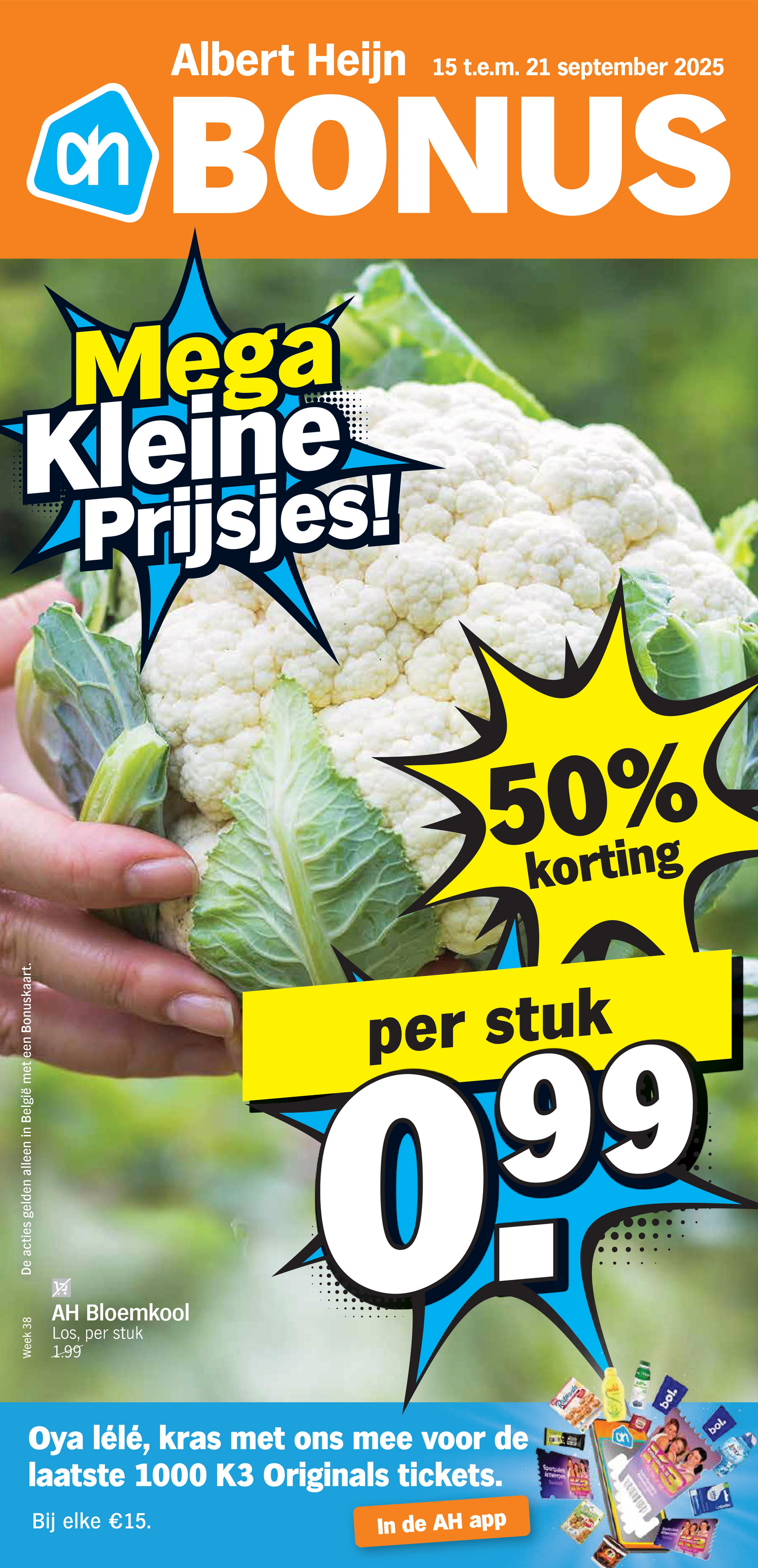 albert-heijn - Albert Heijn - Bonus folder geldig vanaf 15/09 - 21/09