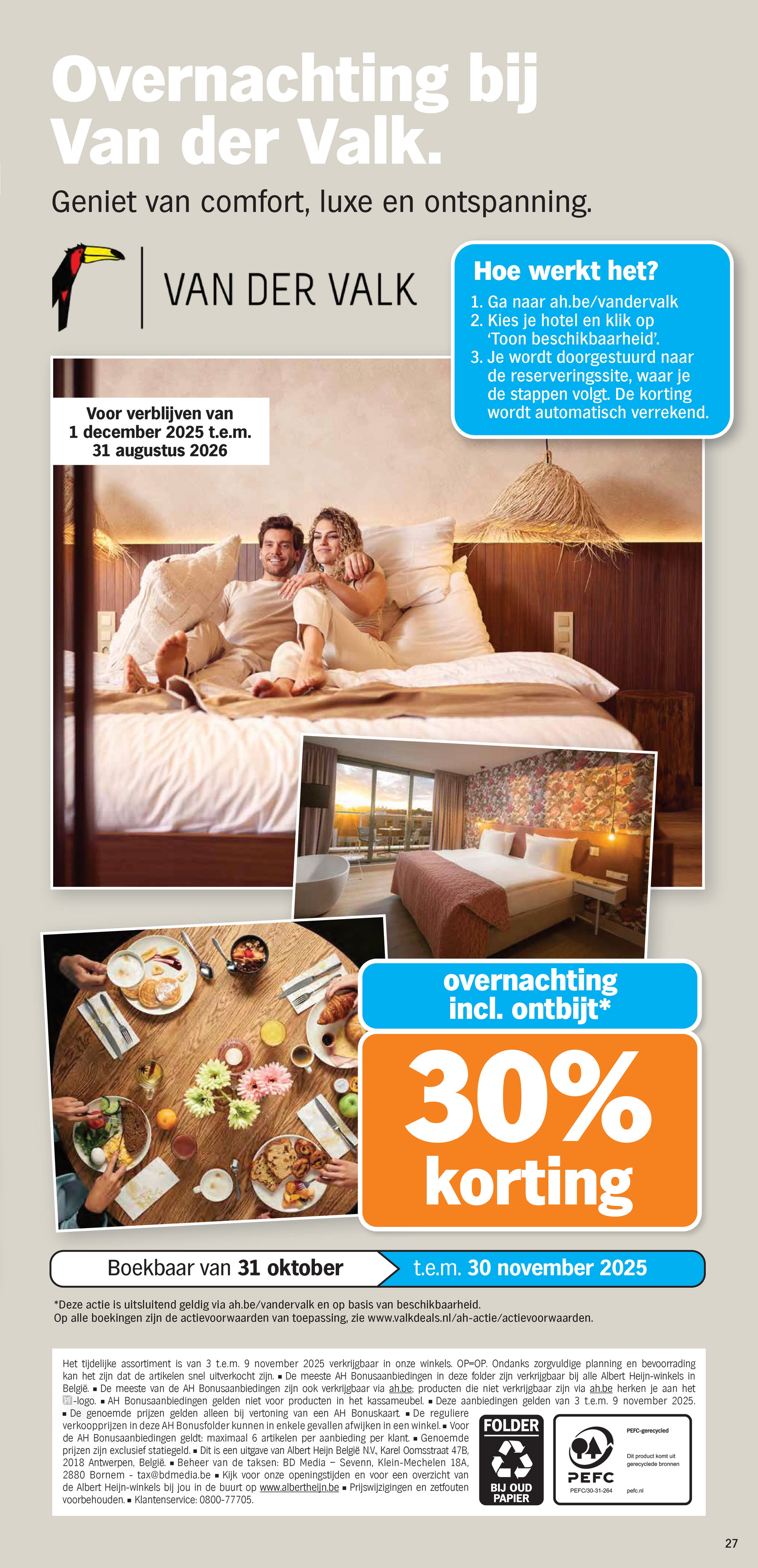 albert-heijn - De Albert Heijn folder geldig vanaf 03/11 t/m 09/11 - page: 27