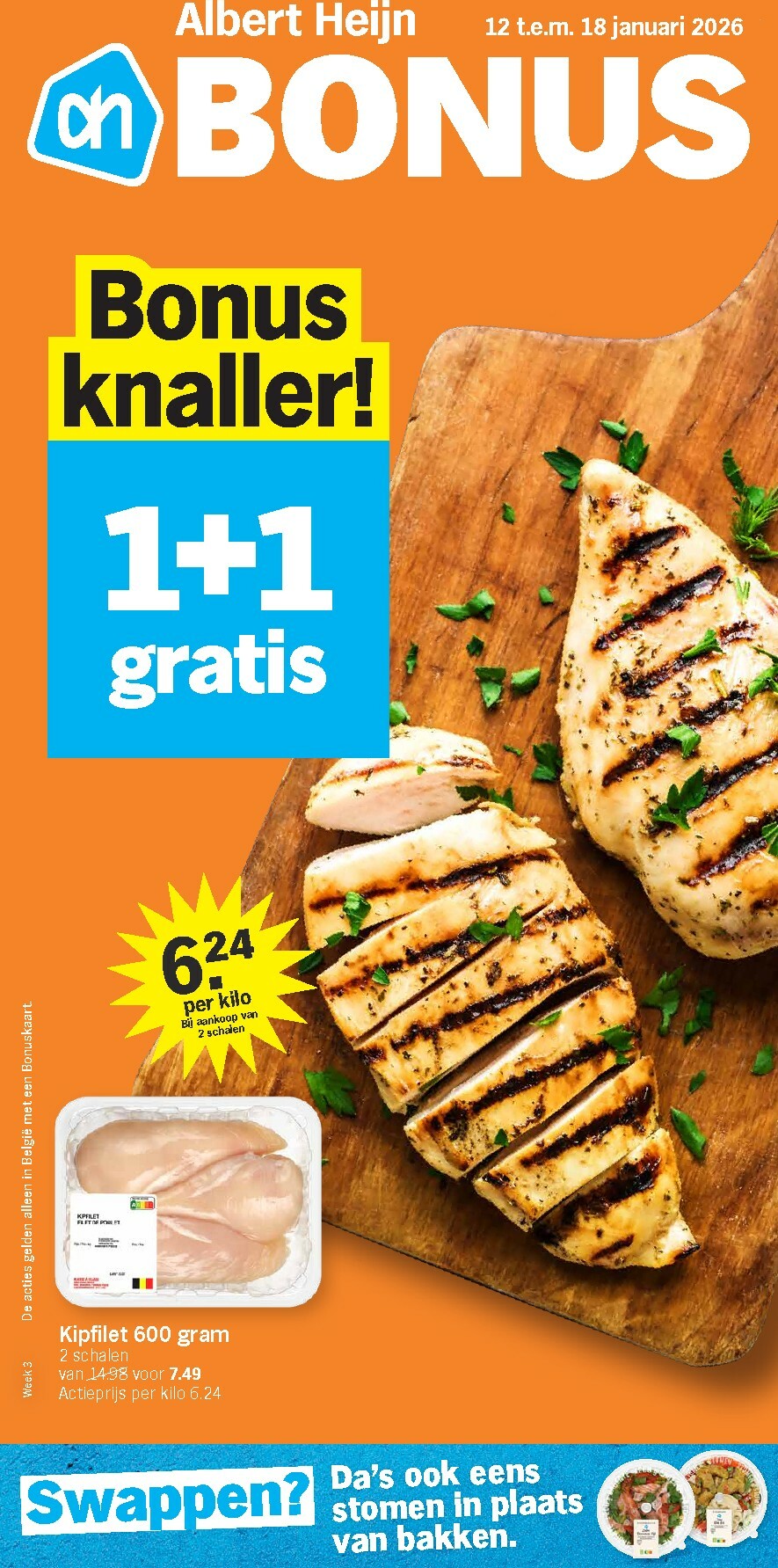 albert-heijn - De Albert Heijn folder geldig vanaf 12/01 t/m 18/01 - page: 1