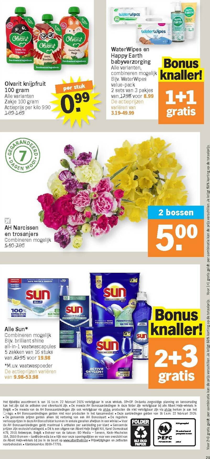 albert-heijn - De Albert Heijn folder geldig vanaf 16/02/2026 t/m 22/02/2026 - page: 29