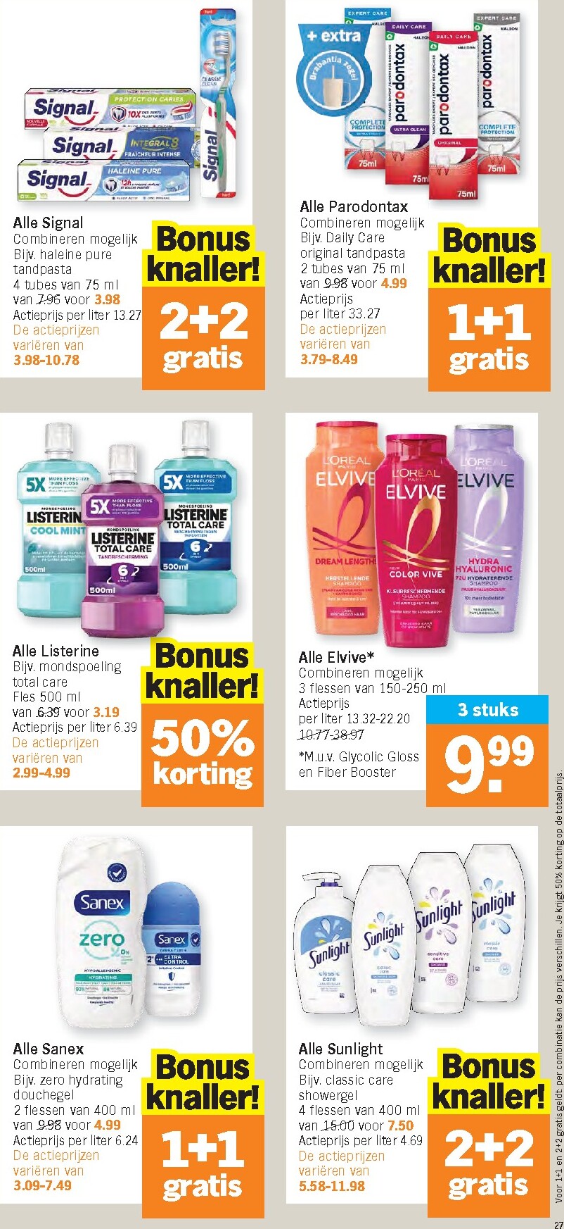 albert-heijn - De Albert Heijn folder geldig vanaf 16/03/2026 t/m 22/03/2026 - page: 27