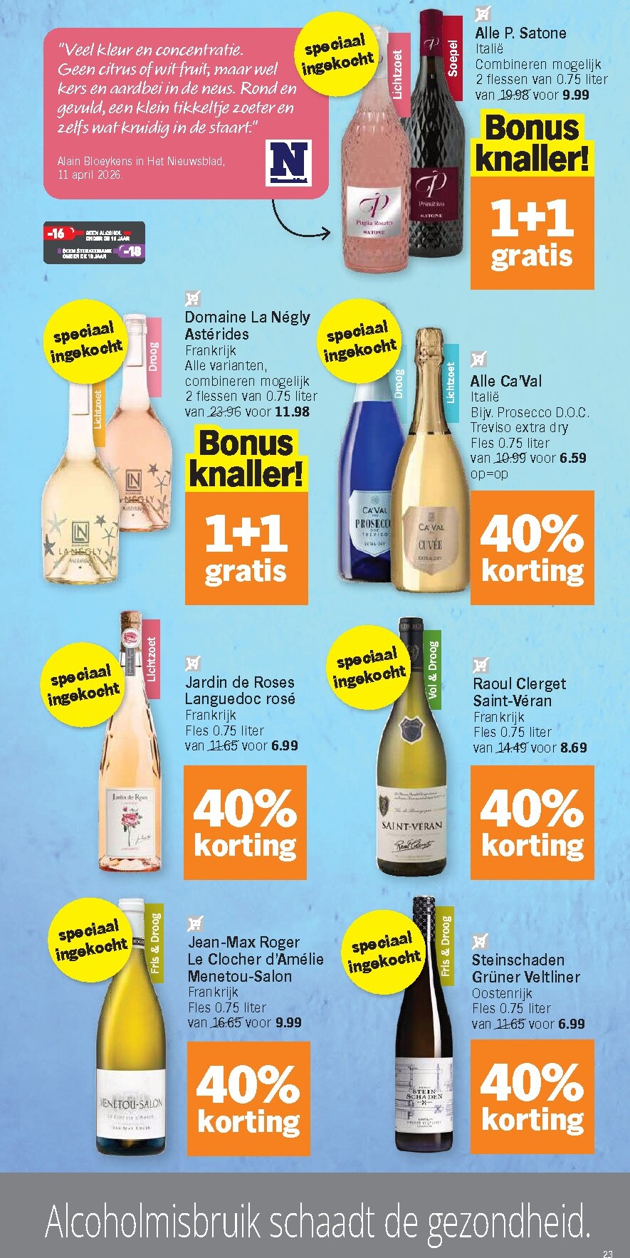 albert-heijn - Albert Heijn folder voor volgende week van maandag 27/04/2026 tot zondag 03/05/2026 - page: 23