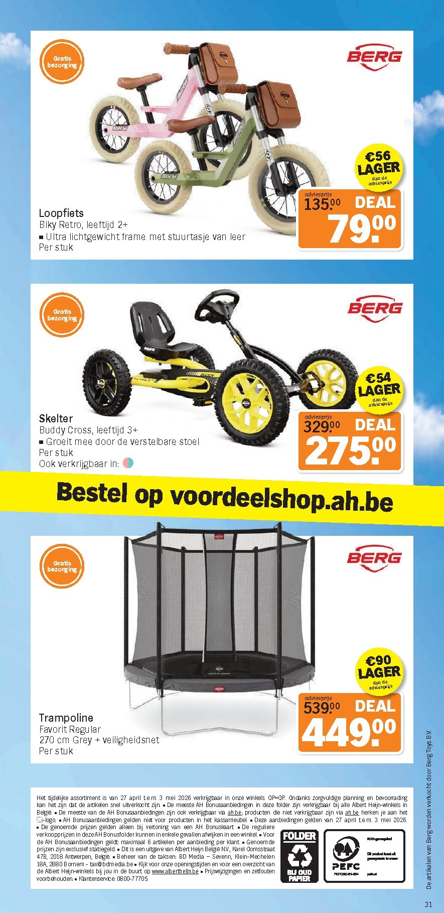 albert-heijn - Albert Heijn folder voor volgende week van maandag 27/04/2026 tot zondag 03/05/2026 - page: 31