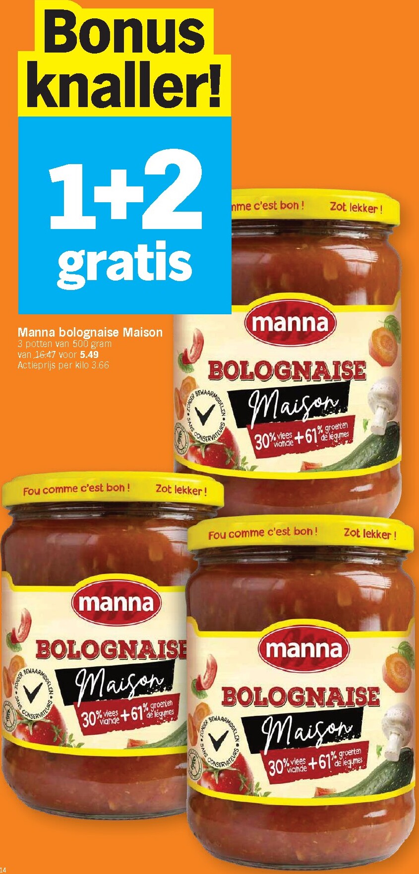 albert-heijn - Albert Heijn folder voor volgende week van maandag 27/04/2026 tot zondag 03/05/2026 - page: 14