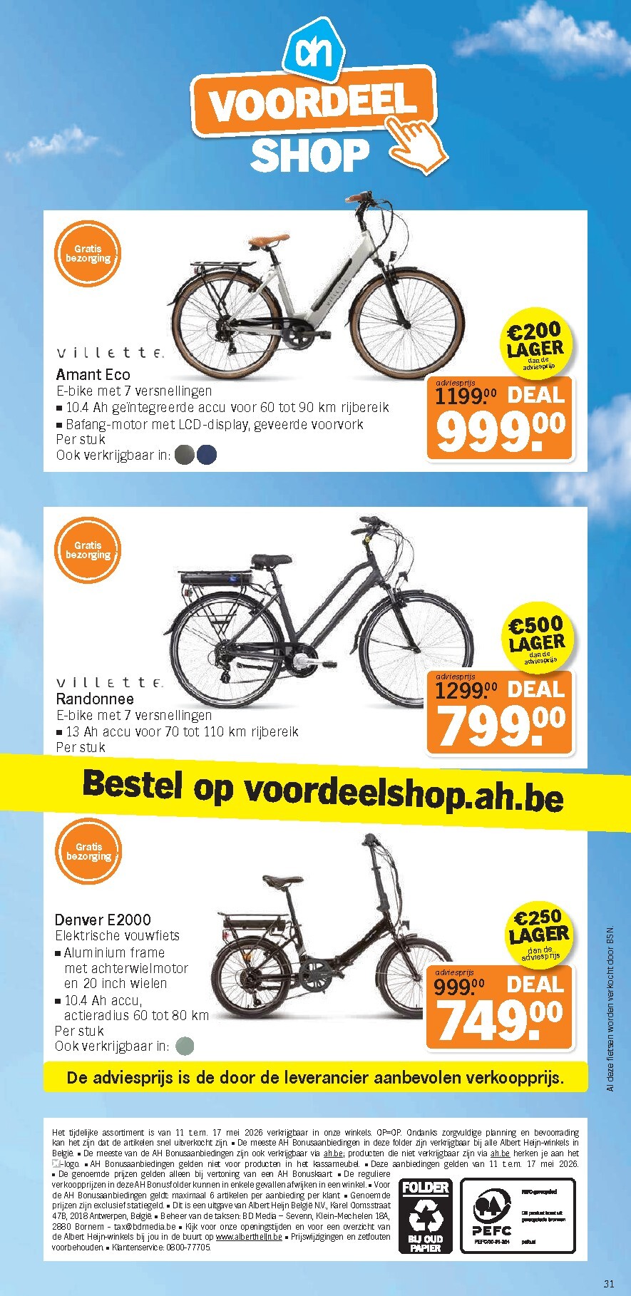 albert-heijn - Albert Heijn folder voor volgende week van maandag 11/05/2026 tot zondag 17/05/2026 - page: 31