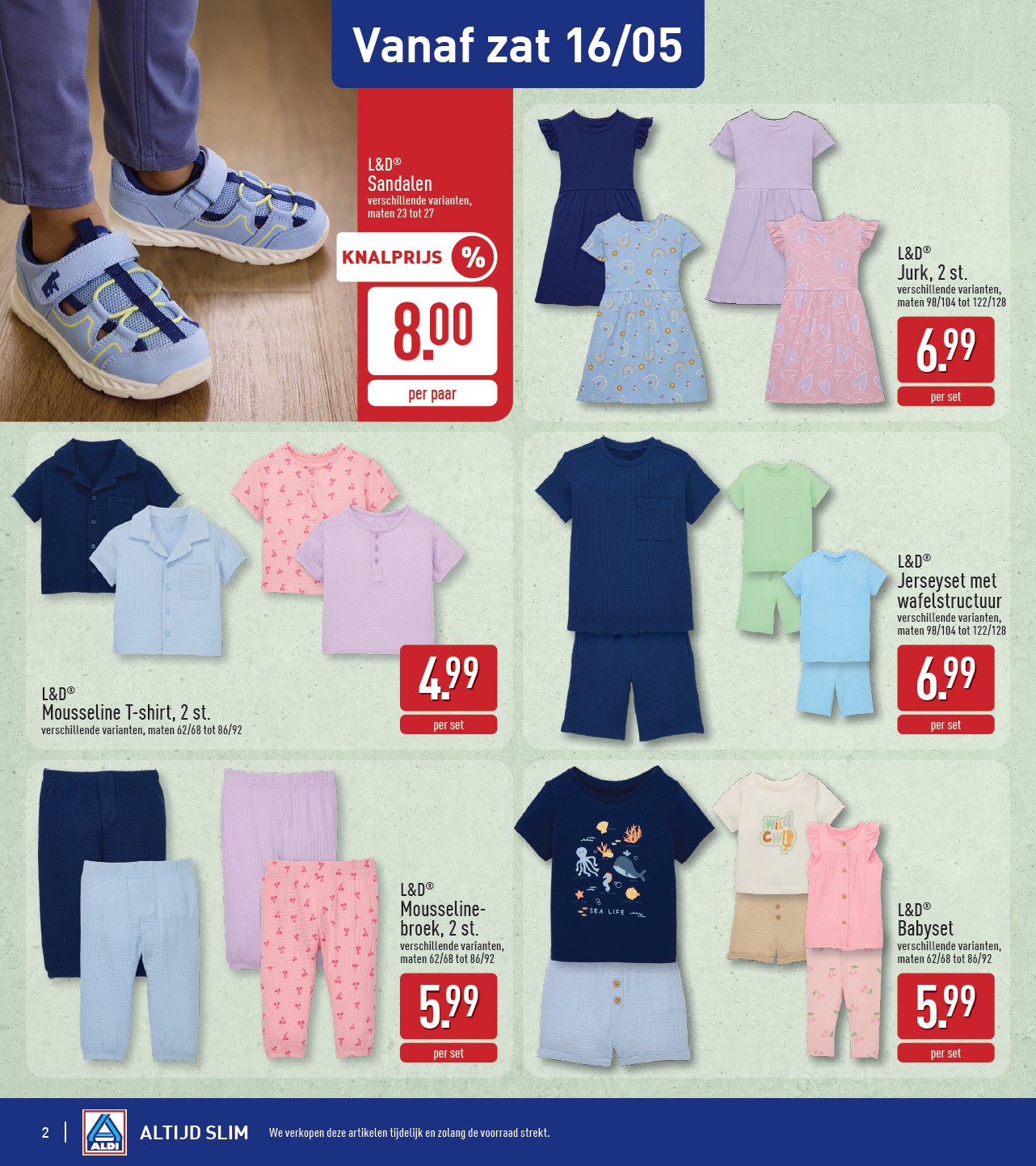 aldi - Huidige ALDI - Themaspecial kids folder geldig van zaterdag 16/05/2026 tot zaterdag 30/05/2026 - page: 2