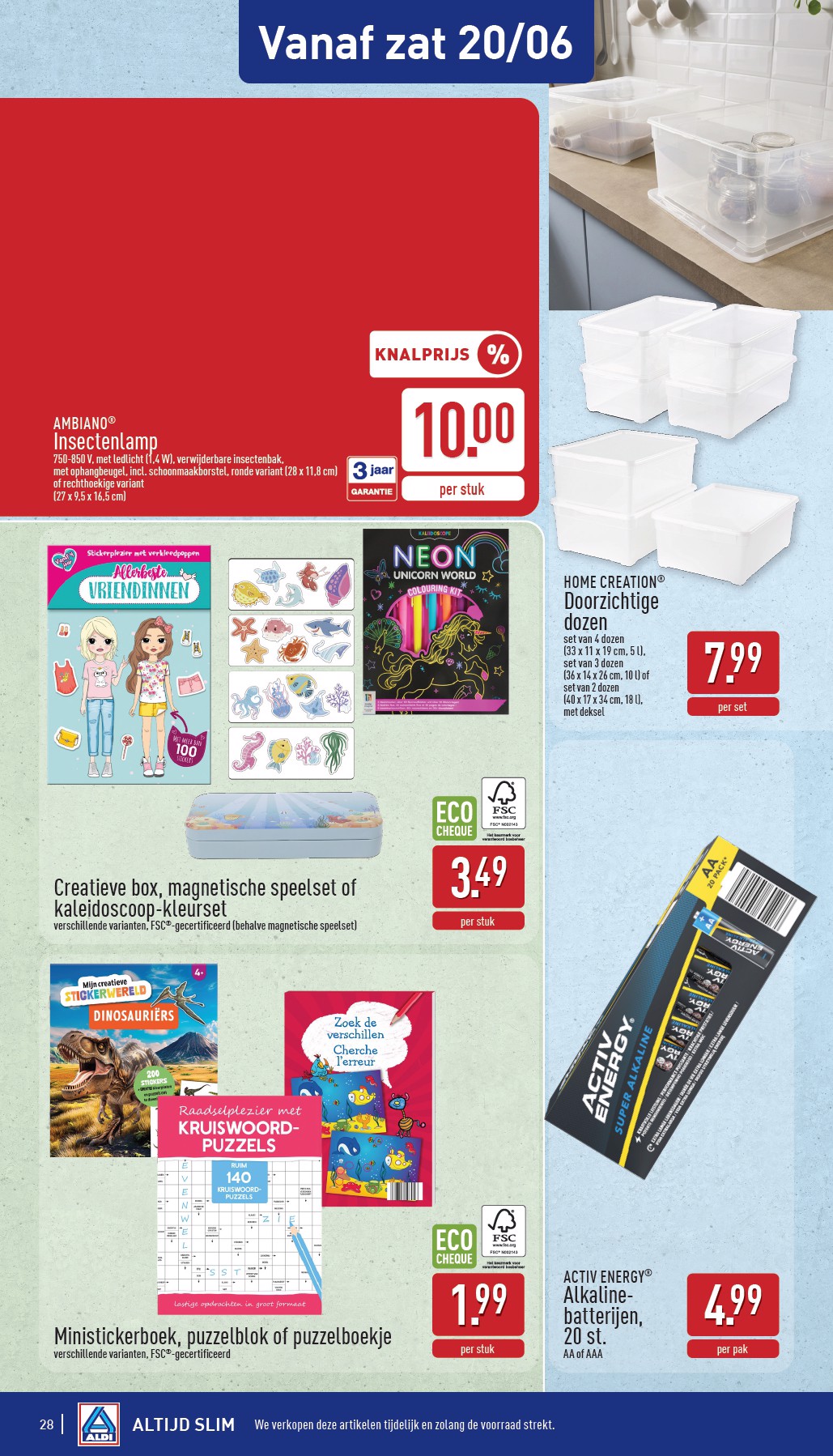aldi - ALDI folder voor volgende week van maandag 15/06/2026 tot zaterdag 20/06/2026 - page: 28