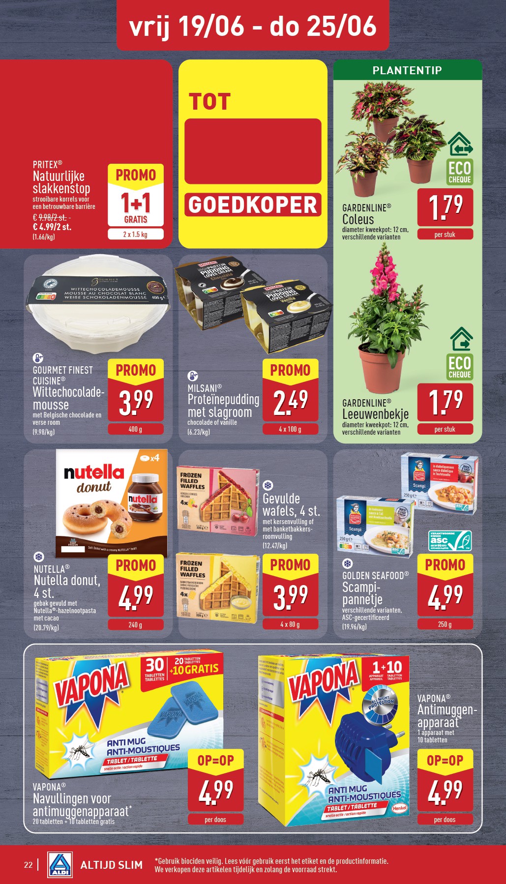 aldi - ALDI folder voor volgende week van maandag 15/06/2026 tot zaterdag 20/06/2026 - page: 22