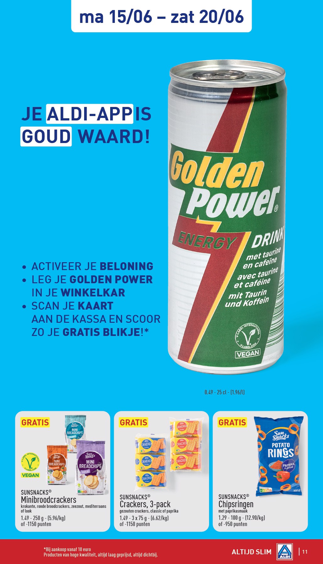 aldi - ALDI folder voor volgende week van maandag 15/06/2026 tot zaterdag 20/06/2026 - page: 11