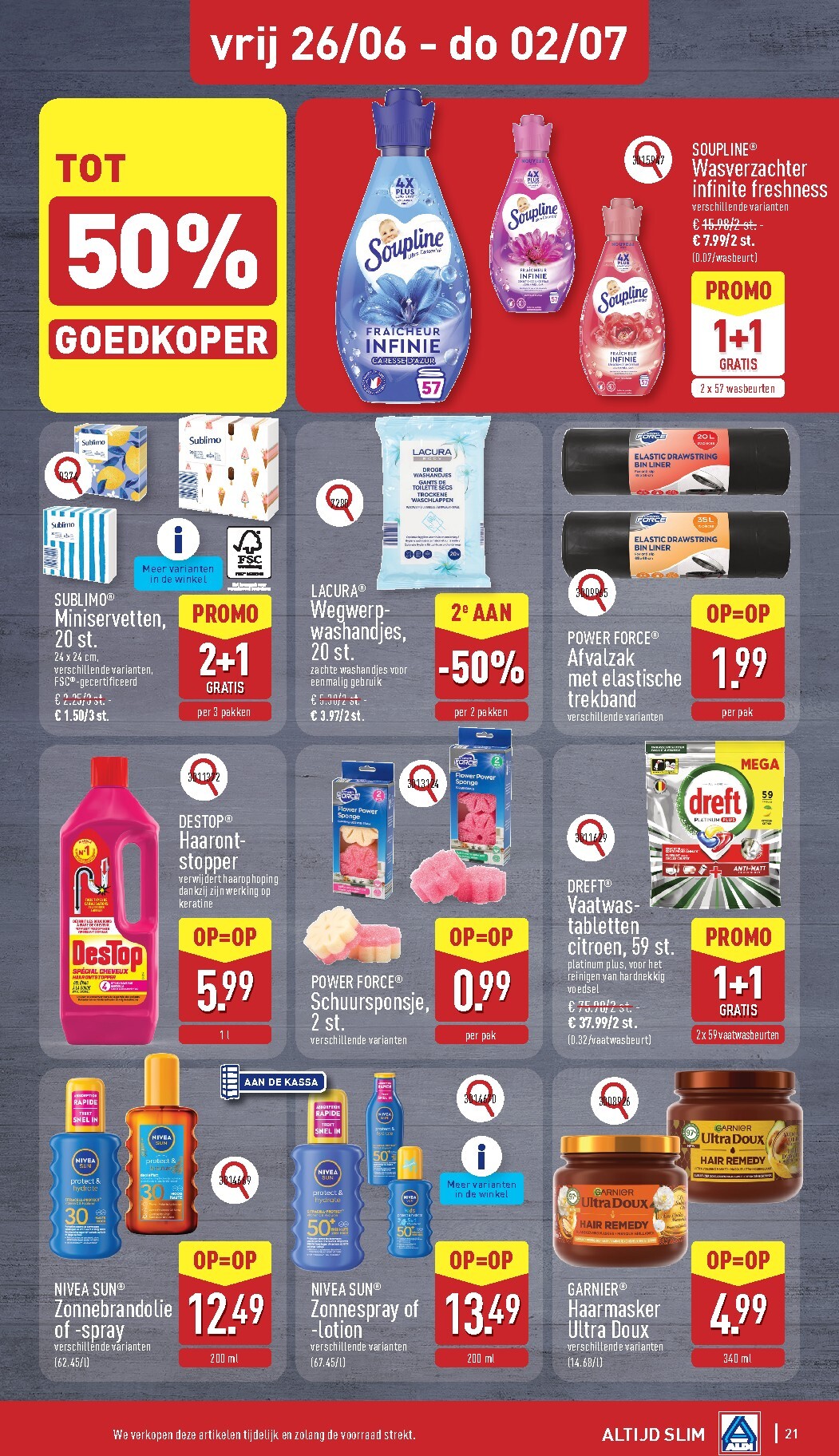 aldi - ALDI folder voor volgende week van maandag 22/06/2026 tot zaterdag 27/06/2026 - page: 21