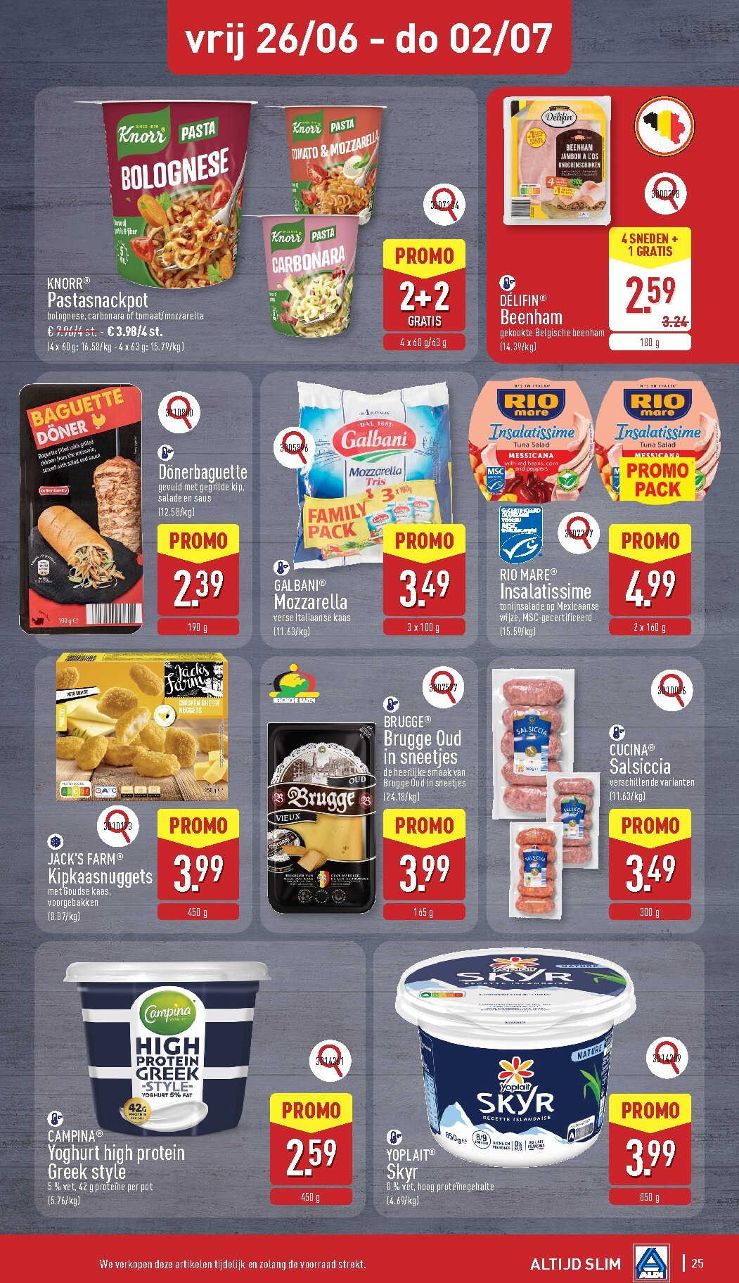 aldi - ALDI folder voor volgende week van maandag 22/06/2026 tot zaterdag 27/06/2026 - page: 25