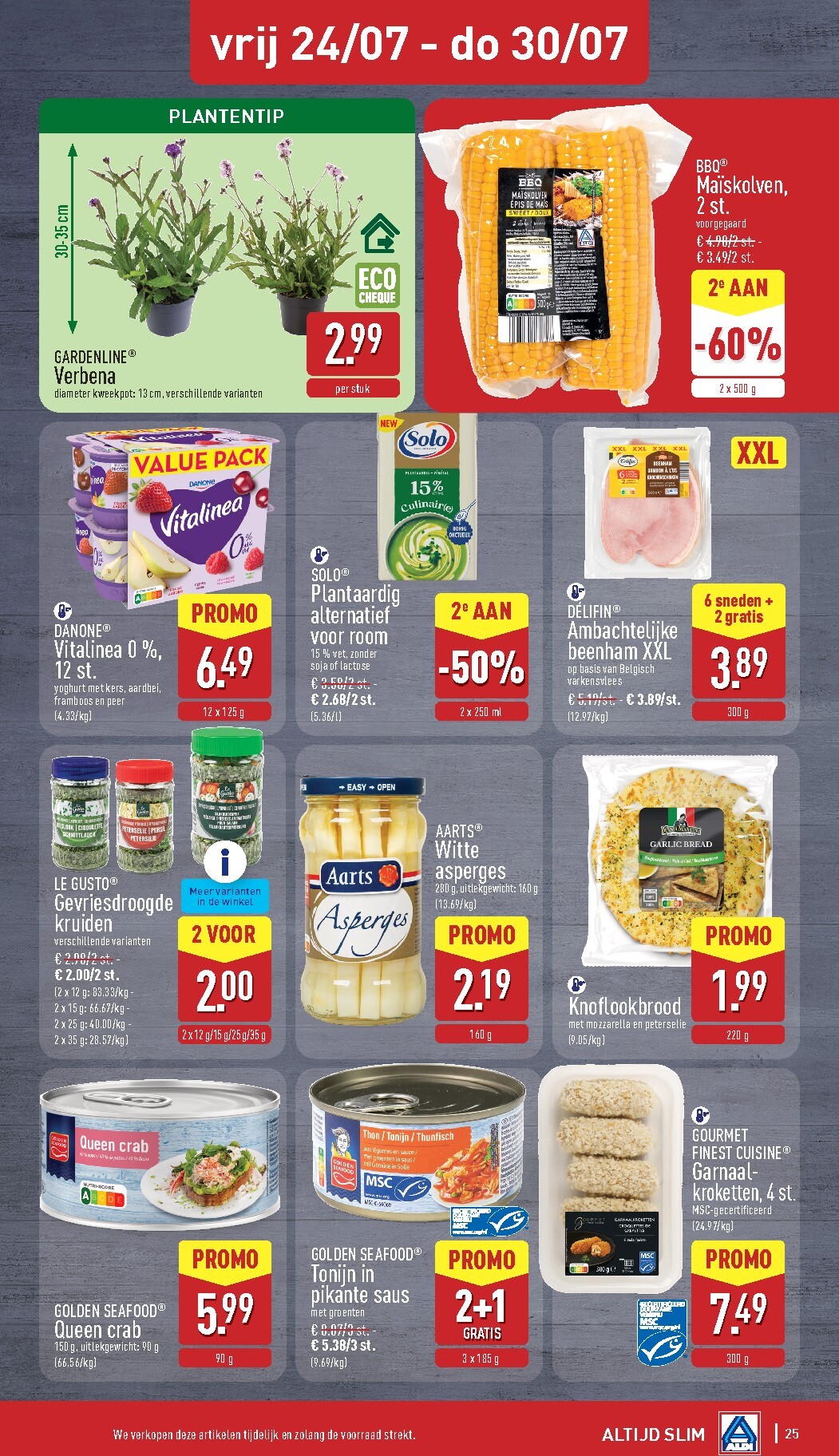 aldi - ALDI folder voor volgende week van maandag 20/07/2026 tot zaterdag 25/07/2026 - page: 25