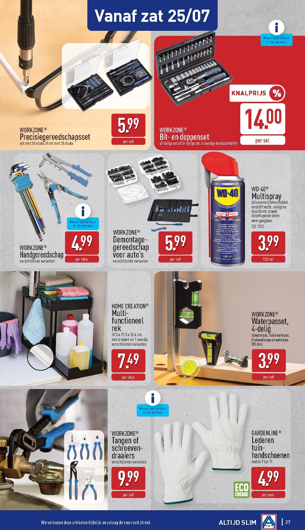 aldi - ALDI folder voor volgende week van maandag 20/07/2026 tot zaterdag 25/07/2026 - page: 27