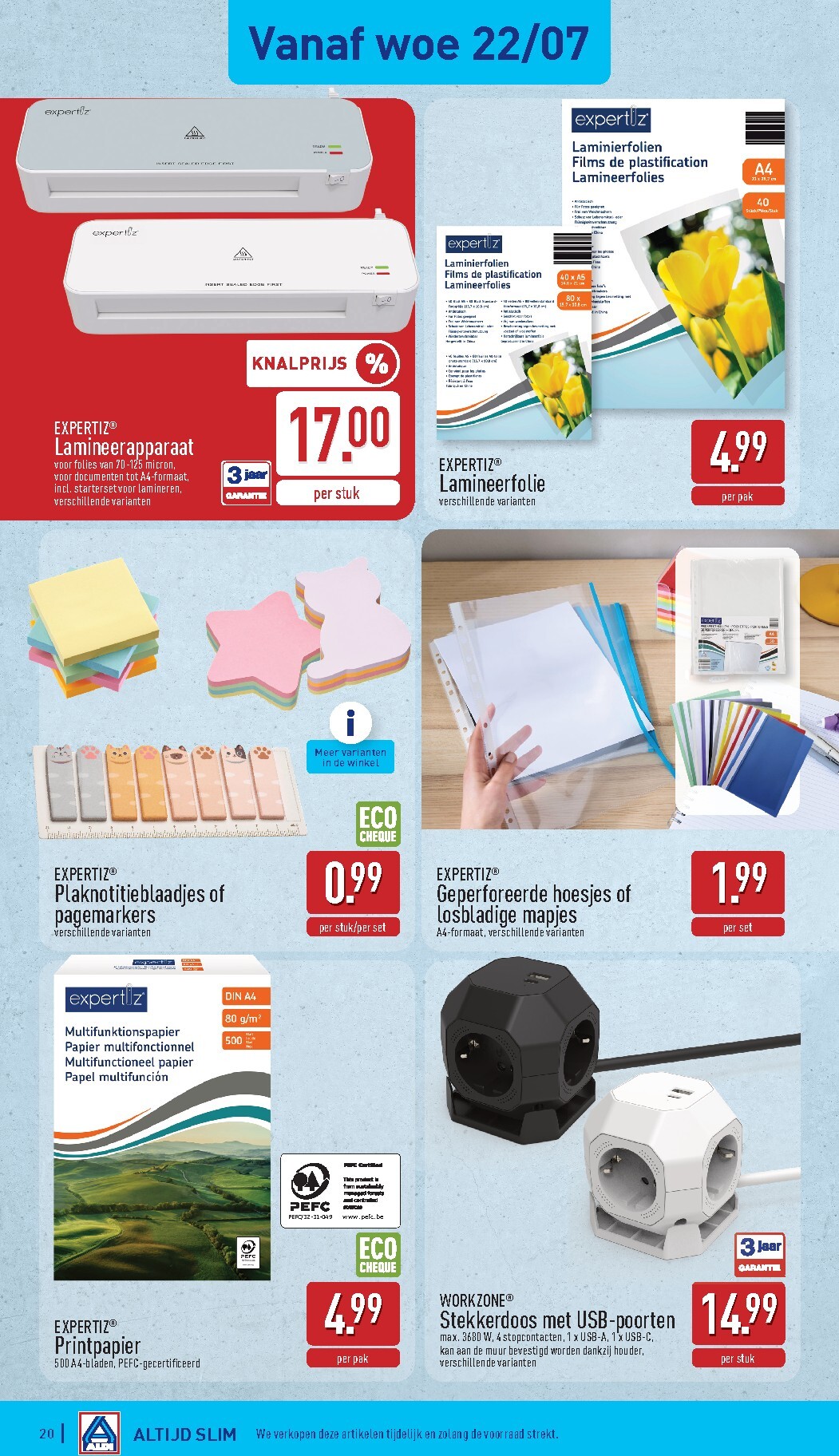 aldi - ALDI folder voor volgende week van maandag 20/07/2026 tot zaterdag 25/07/2026 - page: 20