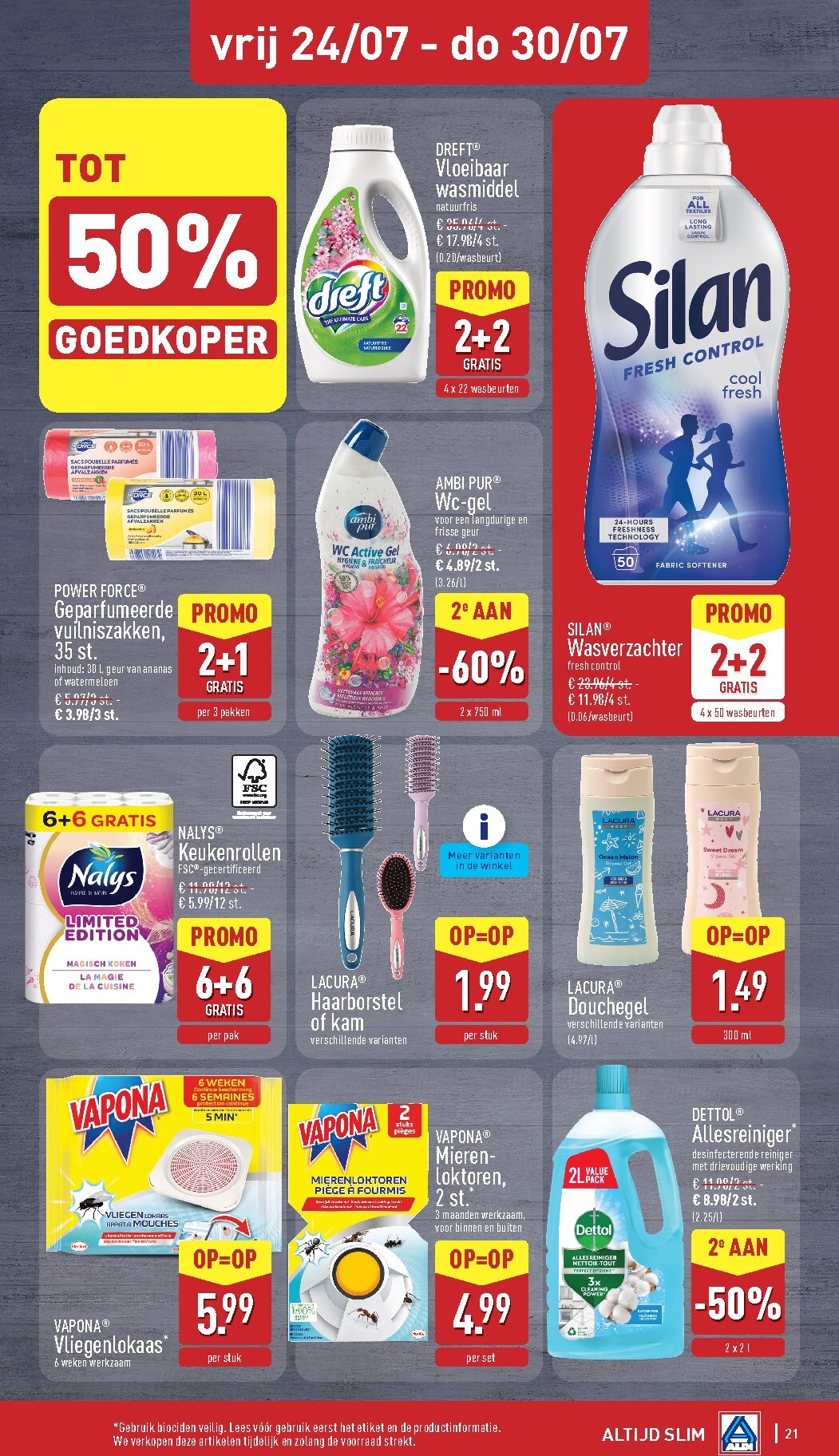 aldi - Huidige ALDI folder geldig van maandag 20/07/2026 tot zaterdag 25/07/2026 - page: 21