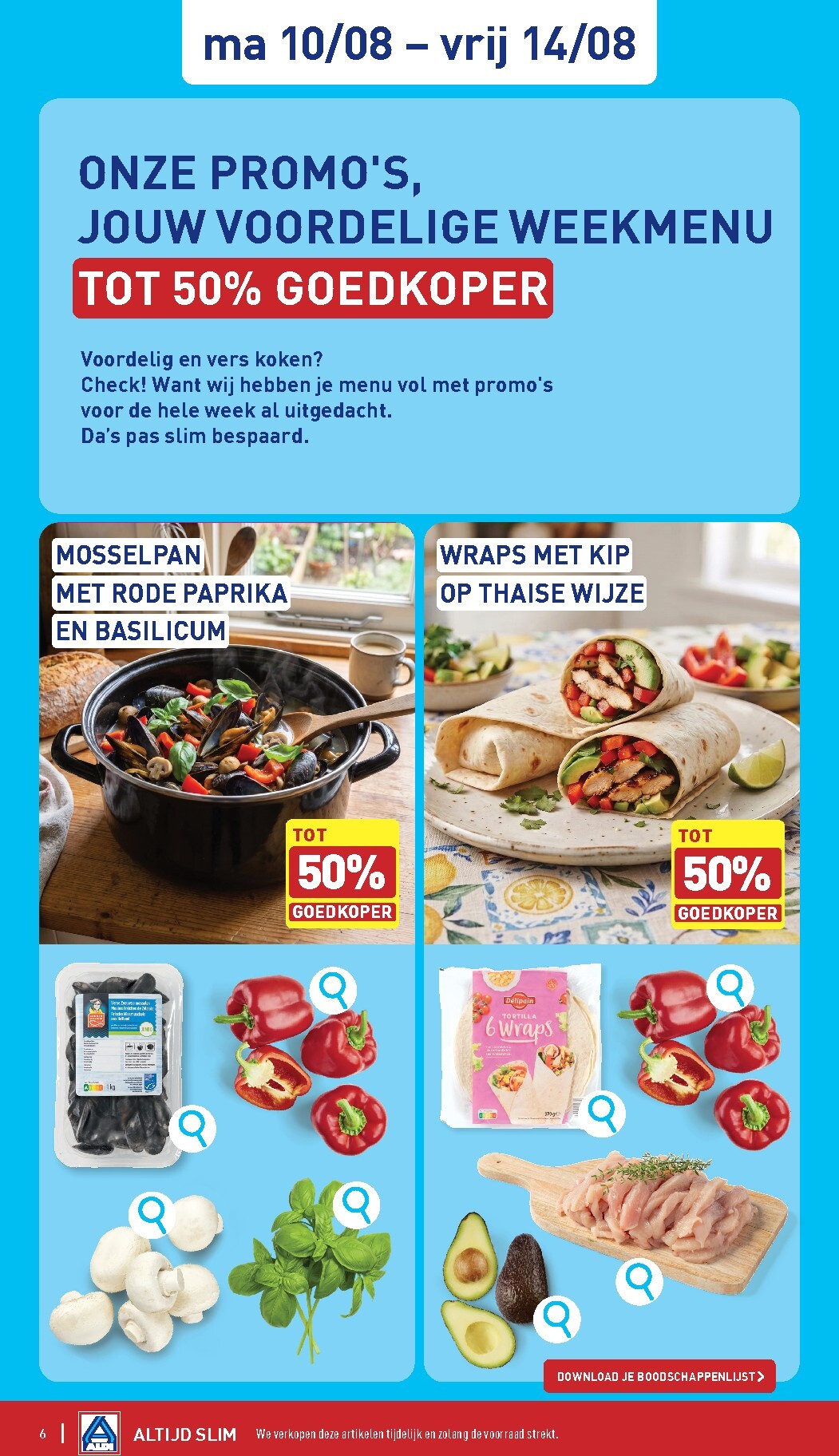 aldi - ALDI folder voor volgende week van maandag 10/08/2026 tot vrijdag 14/08/2026 - page: 6