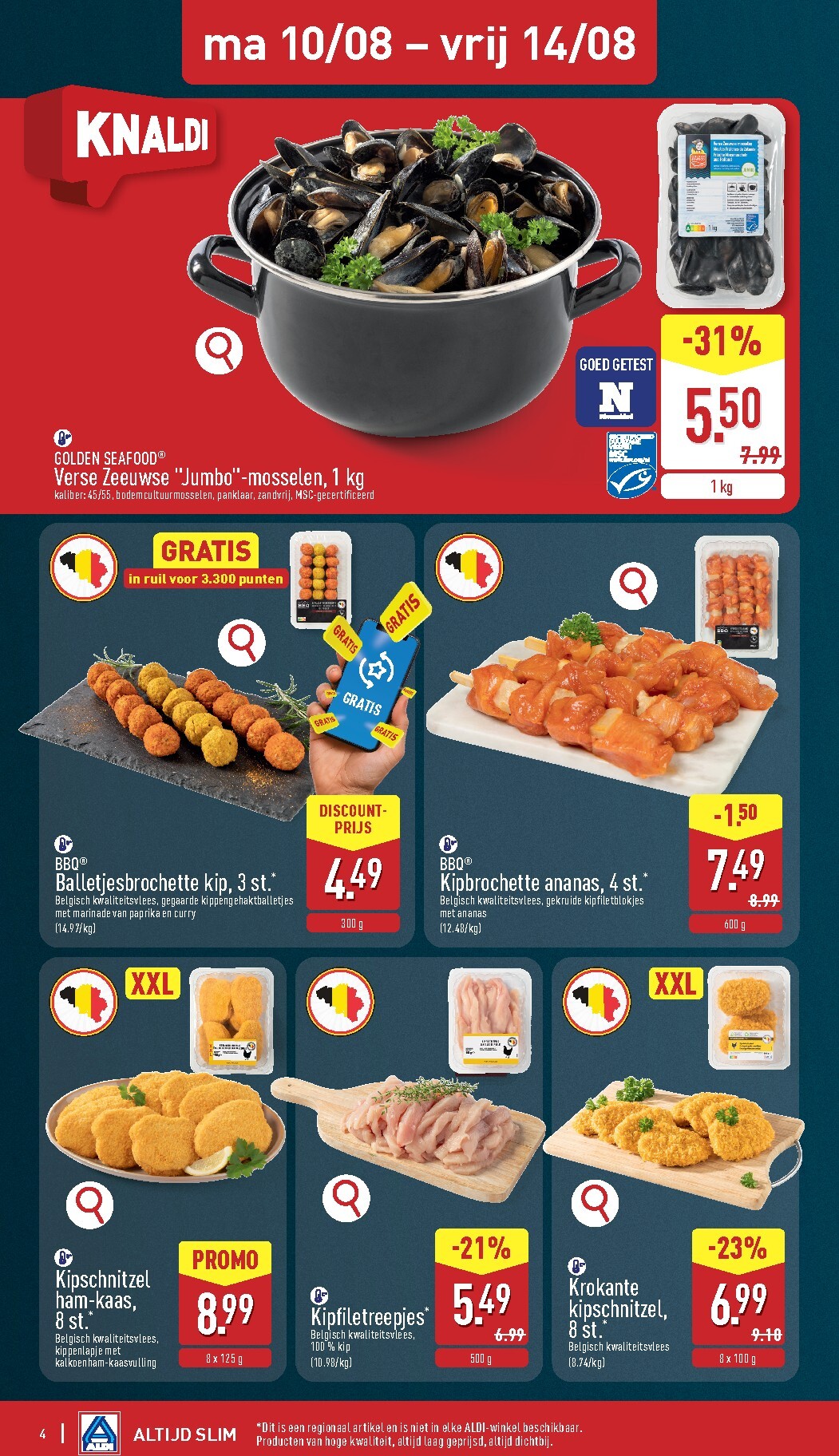 aldi - ALDI folder voor volgende week van maandag 10/08/2026 tot vrijdag 14/08/2026 - page: 4