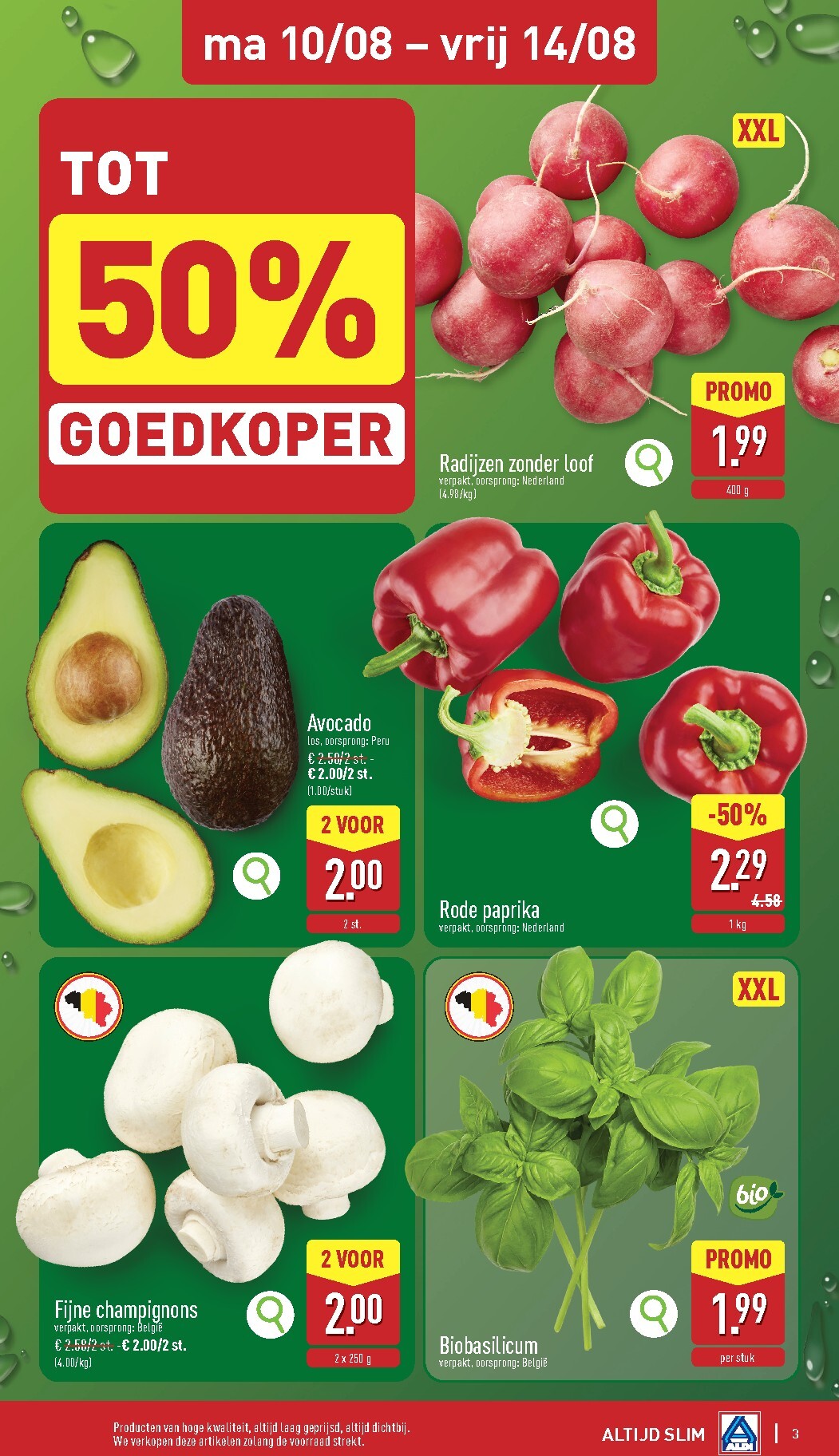 aldi - ALDI folder voor volgende week van maandag 10/08/2026 tot vrijdag 14/08/2026 - page: 3