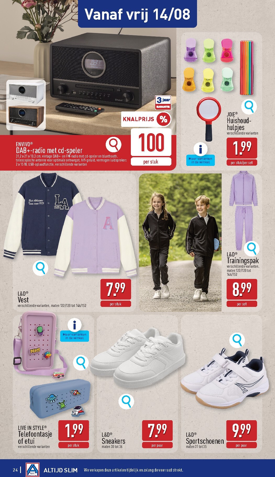 aldi - ALDI folder voor volgende week van maandag 10/08/2026 tot vrijdag 14/08/2026 - page: 24