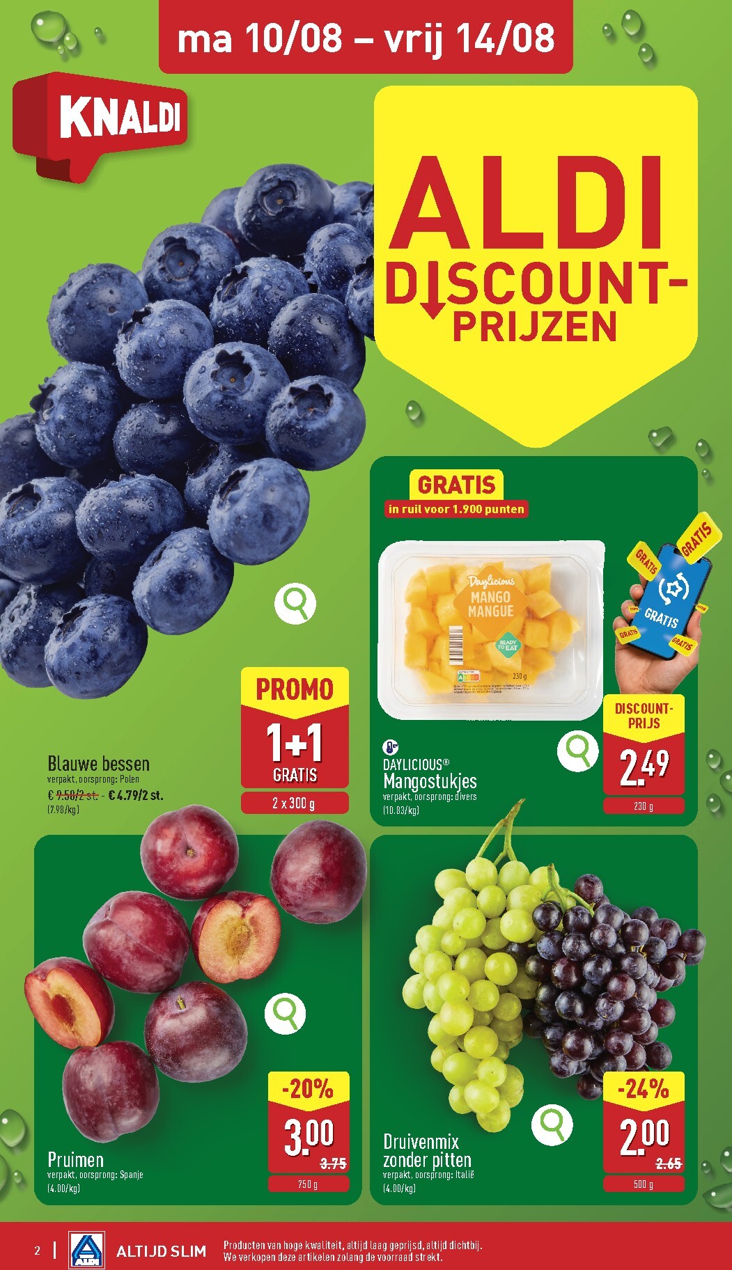 aldi - ALDI folder voor volgende week van maandag 10/08/2026 tot vrijdag 14/08/2026 - page: 2