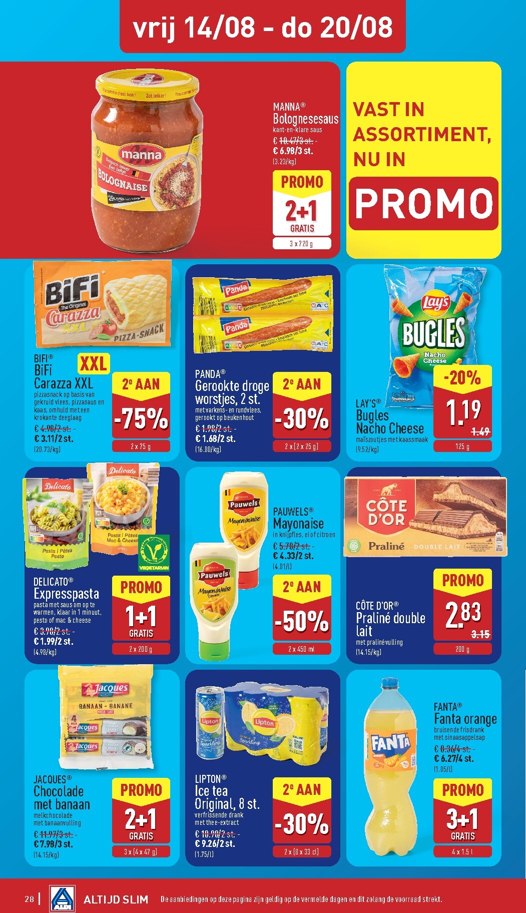 aldi - ALDI folder voor volgende week van maandag 10/08/2026 tot vrijdag 14/08/2026 - page: 28