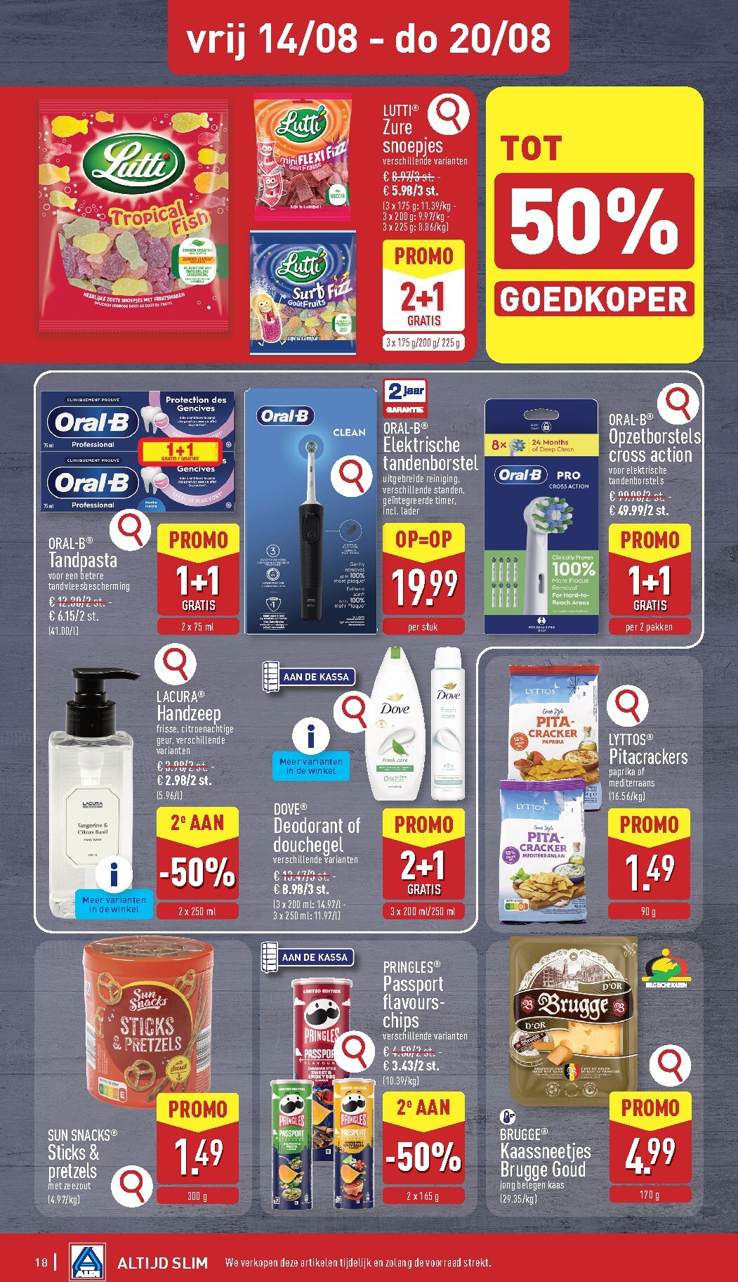 aldi - ALDI folder voor volgende week van maandag 10/08/2026 tot vrijdag 14/08/2026 - page: 18