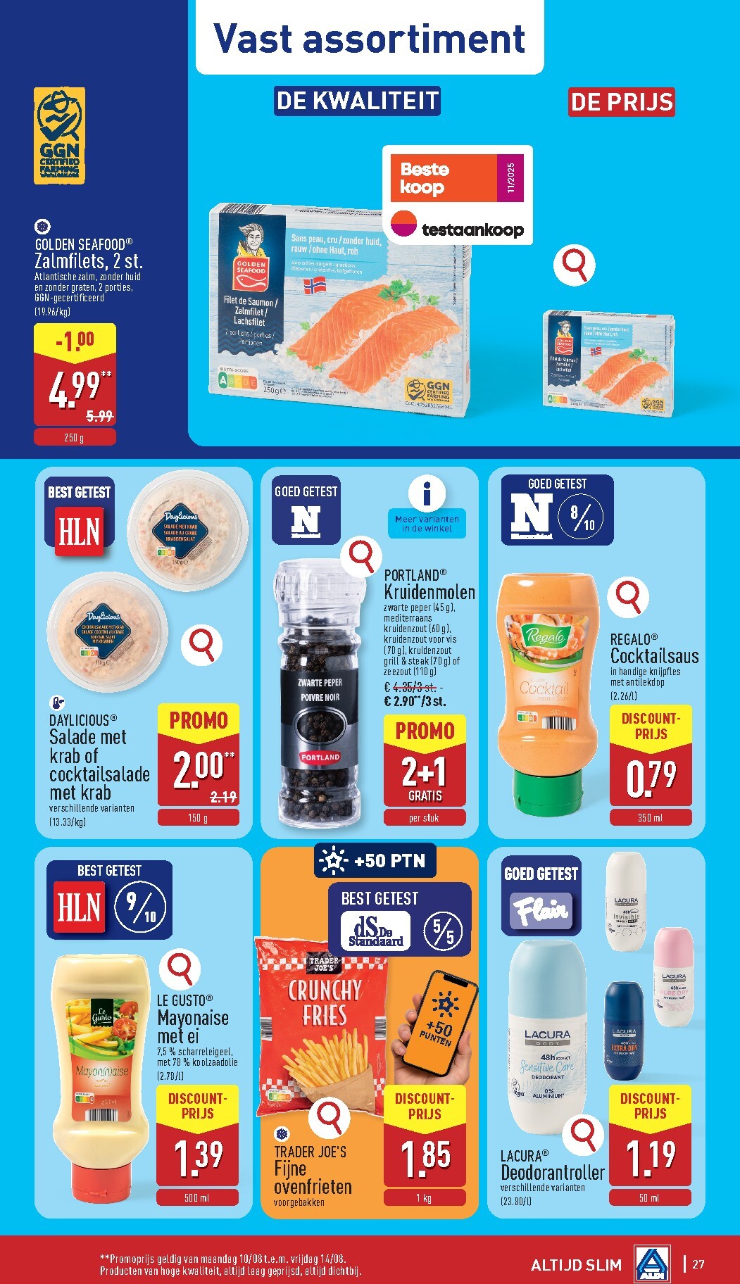 aldi - ALDI folder voor volgende week van maandag 10/08/2026 tot vrijdag 14/08/2026 - page: 27