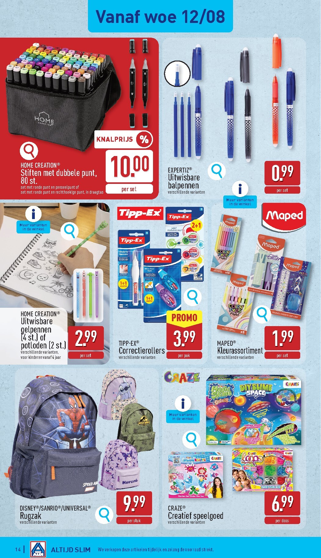 aldi - ALDI folder voor volgende week van maandag 10/08/2026 tot vrijdag 14/08/2026 - page: 14