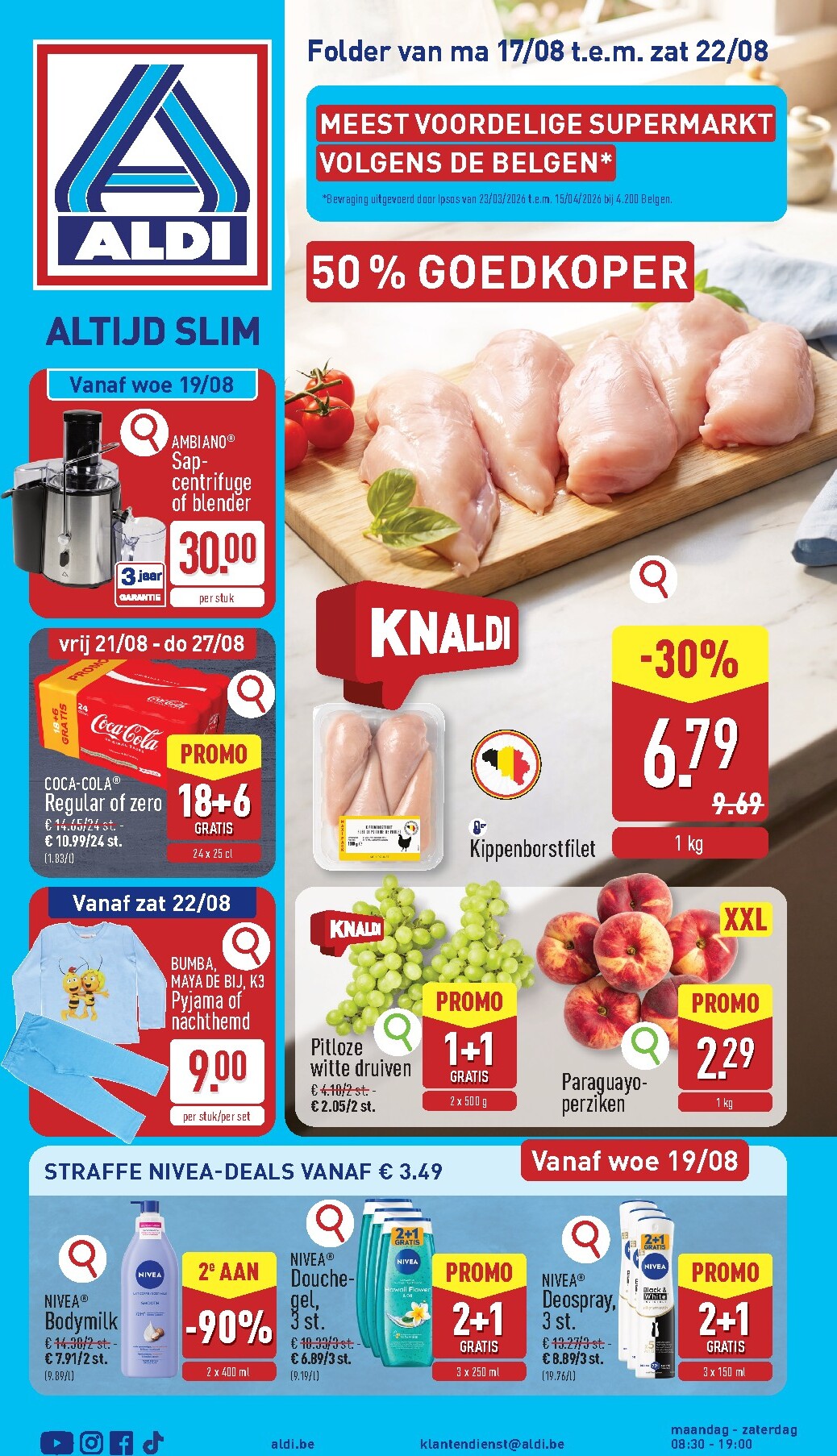 aldi - ALDI folder voor volgende week van maandag 17/08/2026 tot zaterdag 22/08/2026 - page: 1