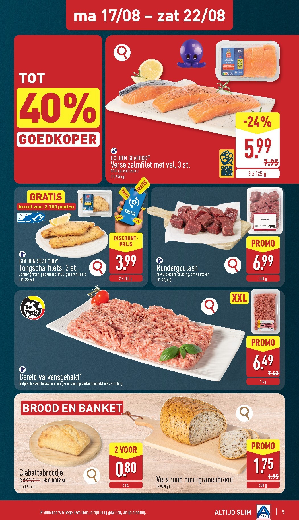 aldi - ALDI folder voor volgende week van maandag 17/08/2026 tot zaterdag 22/08/2026 - page: 5