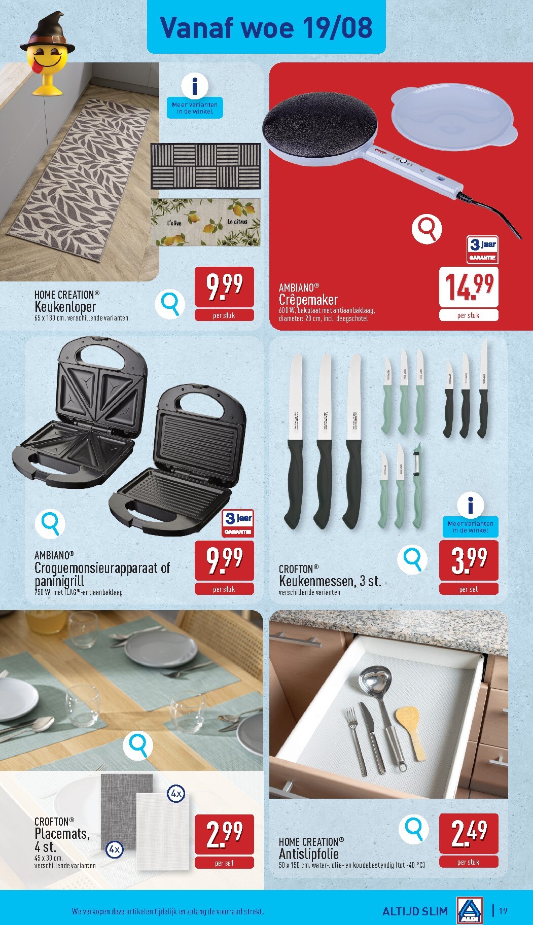 aldi - ALDI folder voor volgende week van maandag 17/08/2026 tot zaterdag 22/08/2026 - page: 19