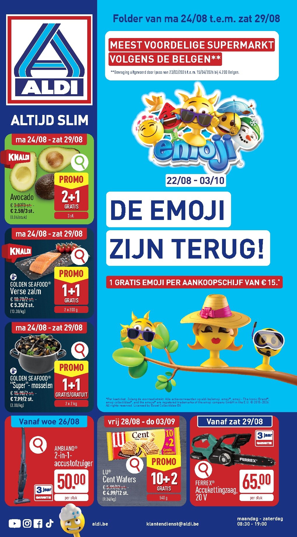 aldi - ALDI folder voor volgende week van maandag 24/08/2026 tot zaterdag 29/08/2026