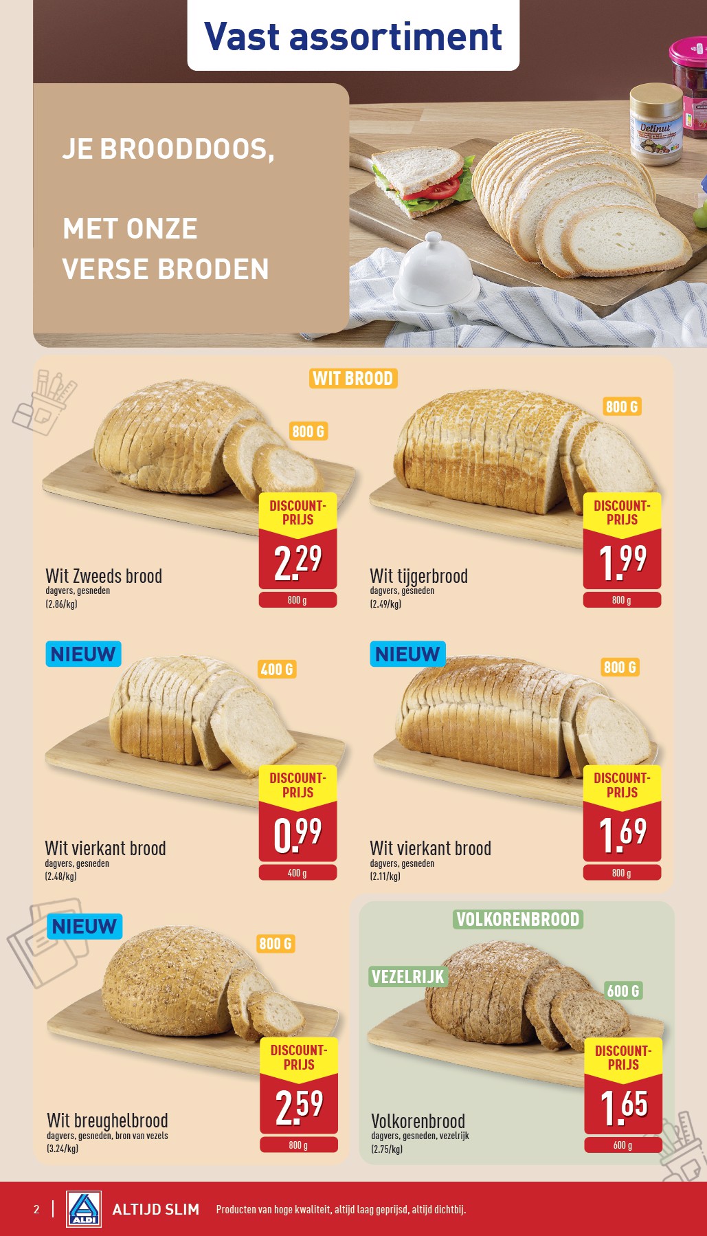 aldi - Huidige ALDI - Vast assortiment folder geldig van maandag 24/08/2026 tot zaterdag 29/08/2026 - page: 2