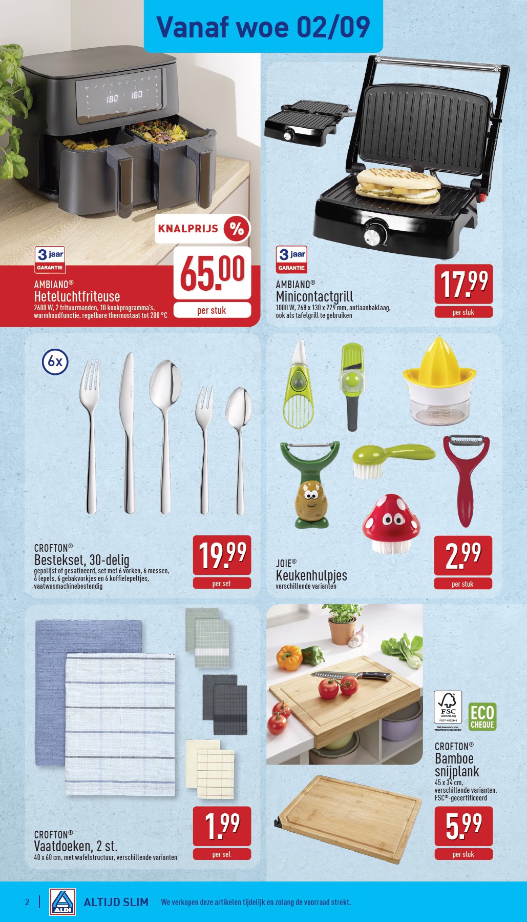 aldi - ALDI - Non Food folder voor volgende week van woensdag 02/09/2026 tot zaterdag 05/09/2026 - page: 2