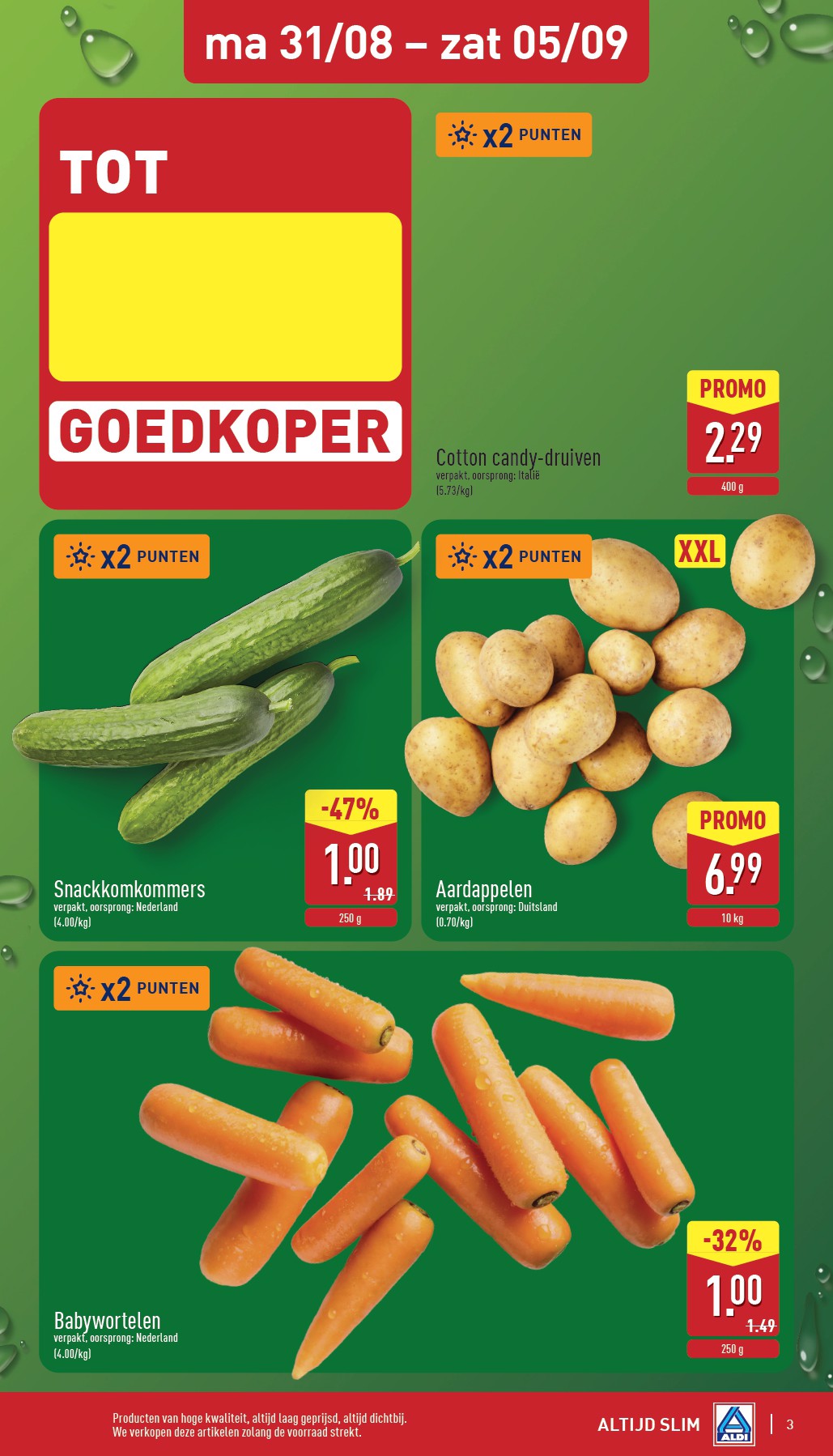 aldi - ALDI folder voor volgende week van maandag 31/08/2026 tot zaterdag 05/09/2026 - page: 3